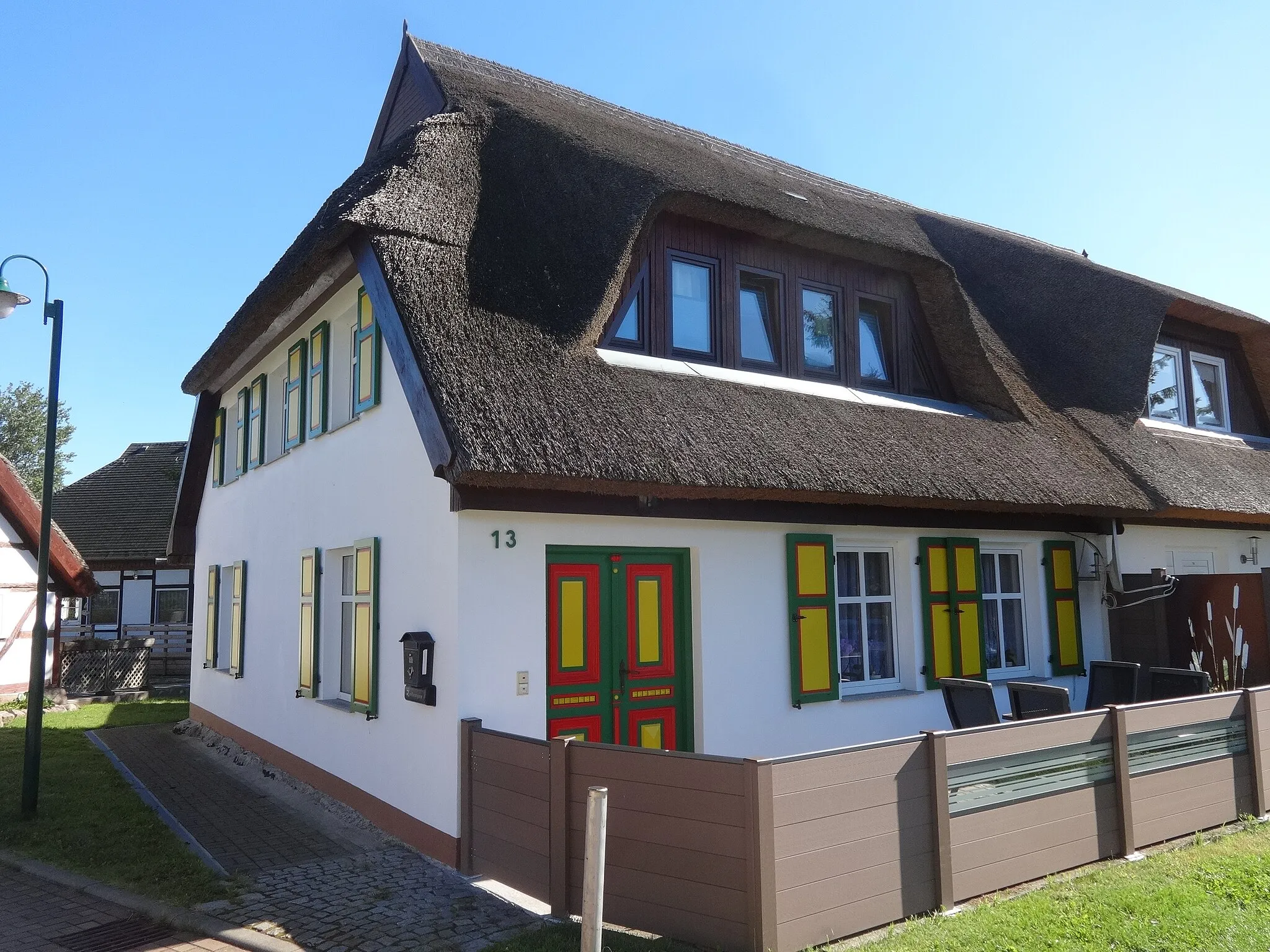 Photo showing: Denkmalgeschützte Gebäude in Freest, einem Ortsteil von Kröslin in Mecklenburg-Vorpommern