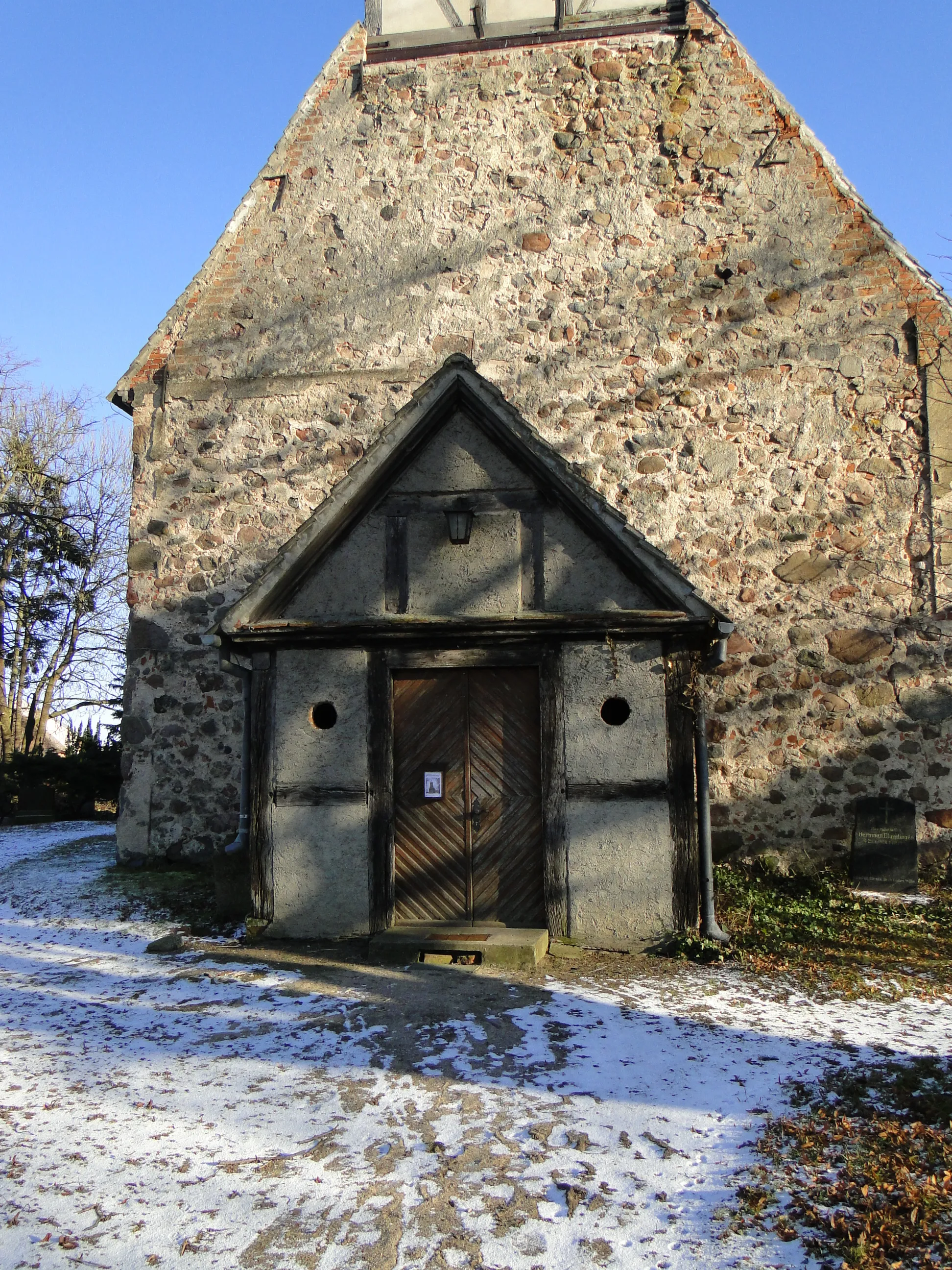 Photo showing: Church in Schwichtenberg, district Mecklenburg-Strelitz, Mecklenburg-Vorpommern, Germany