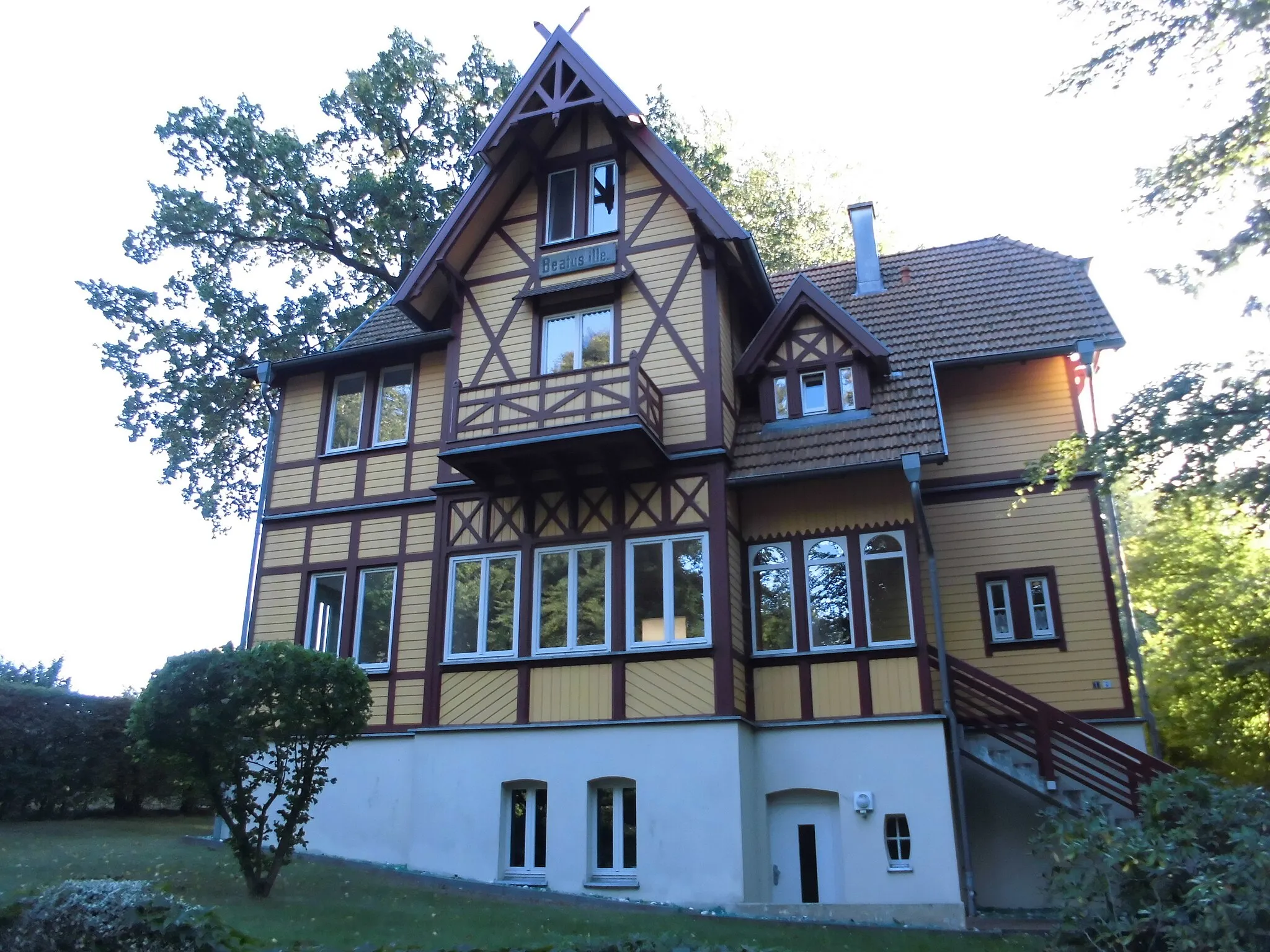 Photo showing: Denkmalgeschütztes Gebäude in Kölpinsee