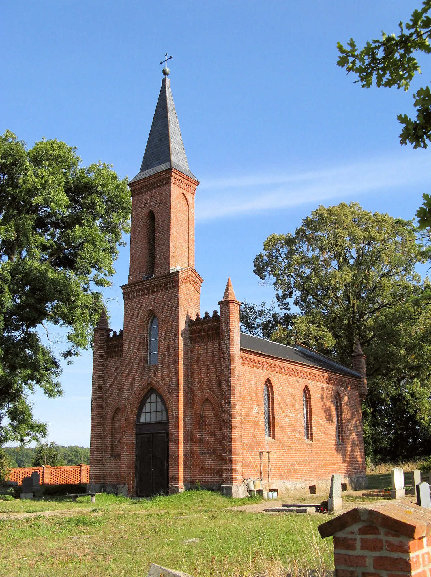 Photo showing: Church in Rottmannshagen, disctrict Demmin, Mecklenburg-Vorpommern, Germany
