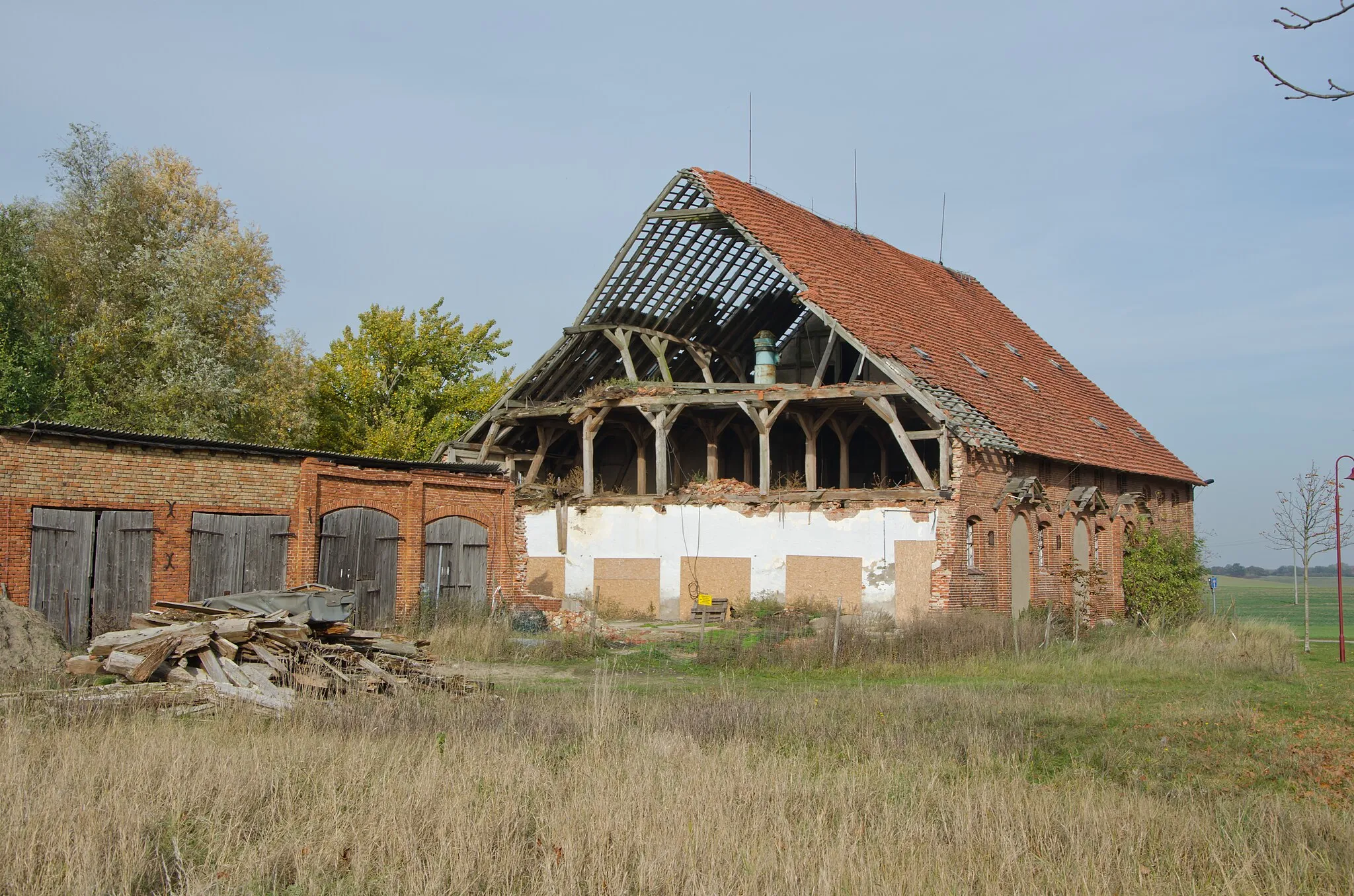 Photo showing: Langen Trechow, Speicher im Oktober 2012