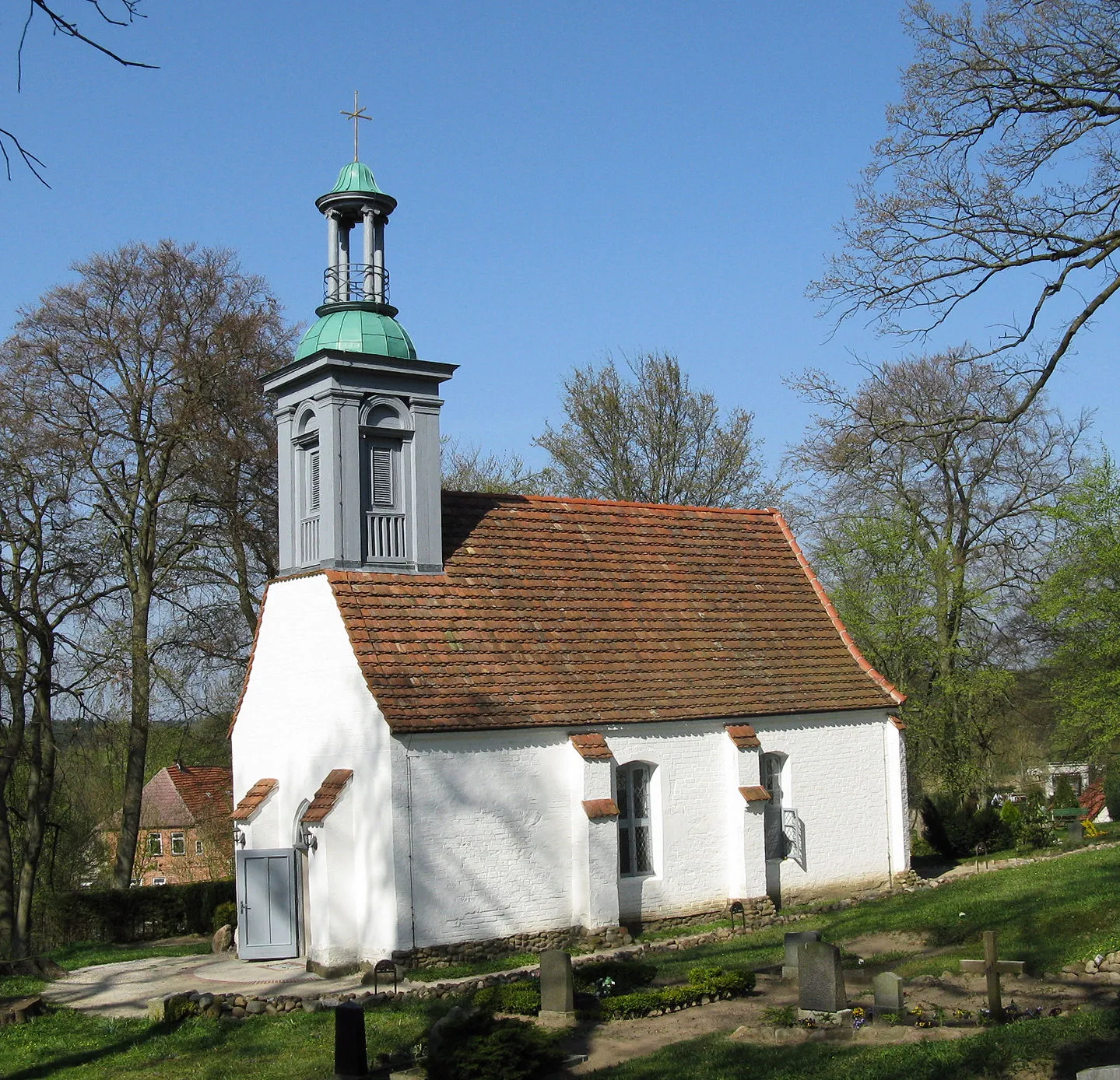 Photo showing: Church in Penzin, district Ludwigslust-Parchim, Mecklenburg-Vorpommern, Germany