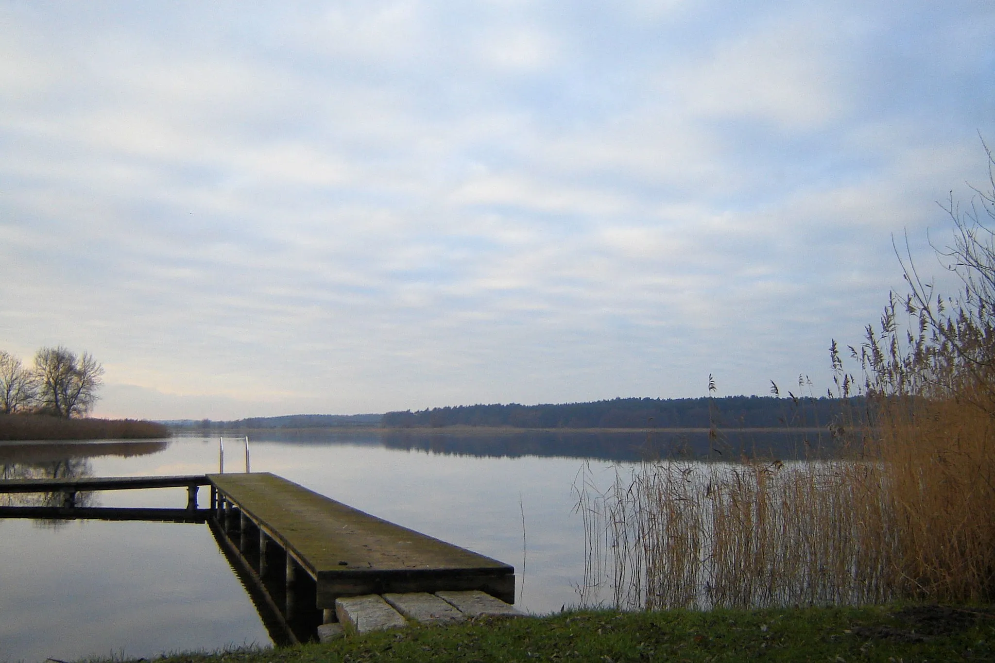 Photo showing: Blick von Blankenberg auf den Tempziner See