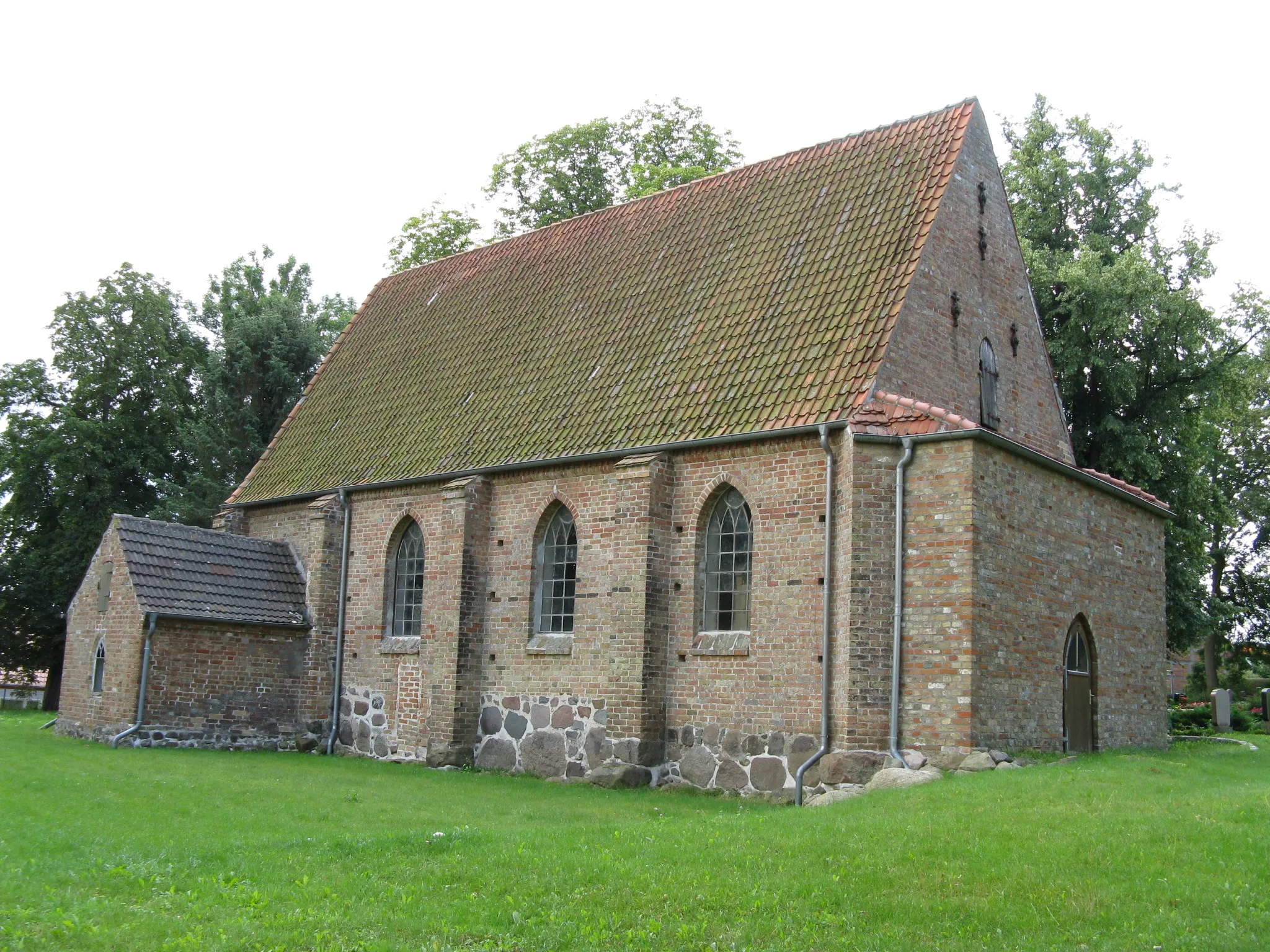Photo showing: Church in Groß Grenz, disctrict Bad Doberan, Mecklenburg-Vorpommern, Germany