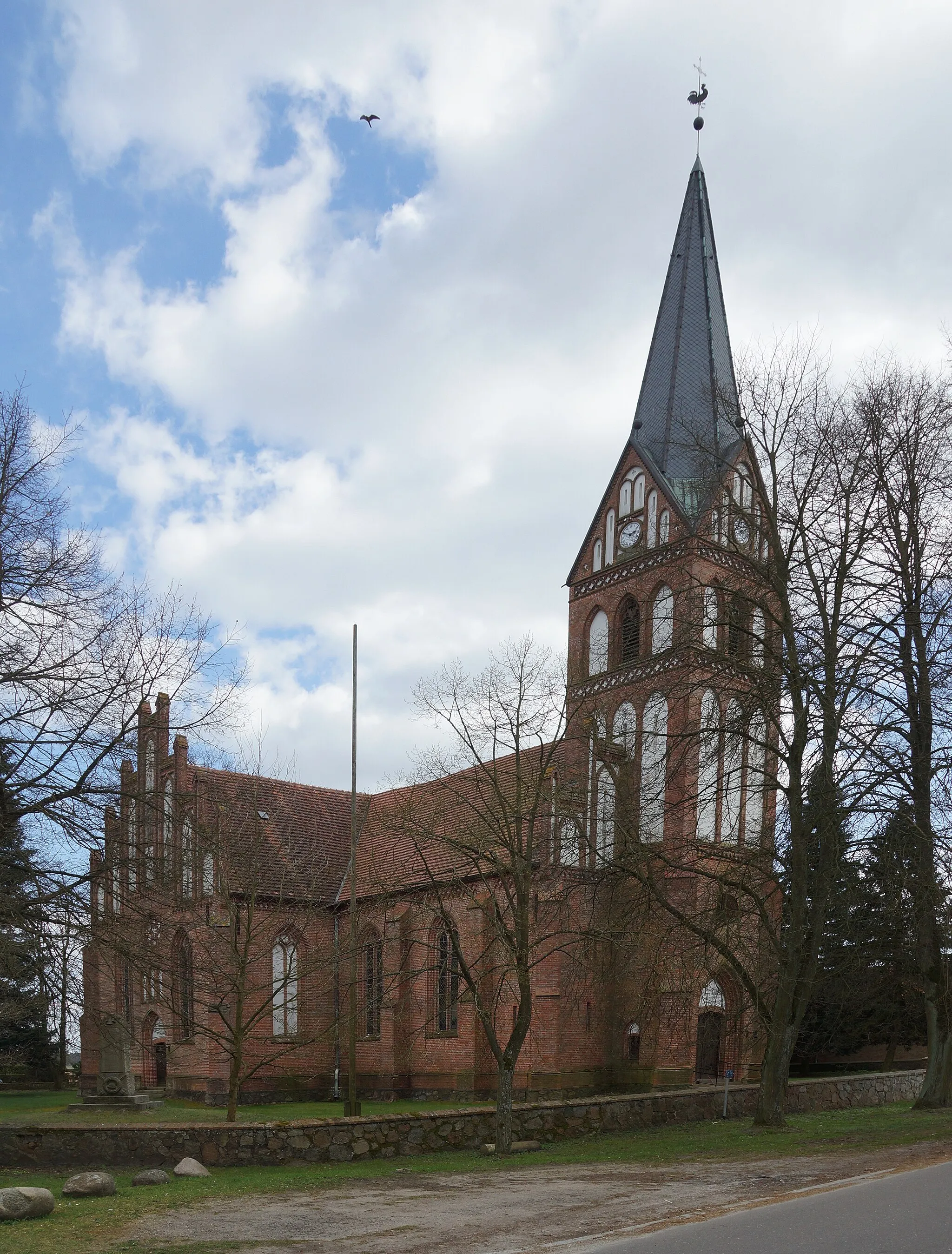 Photo showing: Leussow (Ludwigslust-Land), Germany: Church