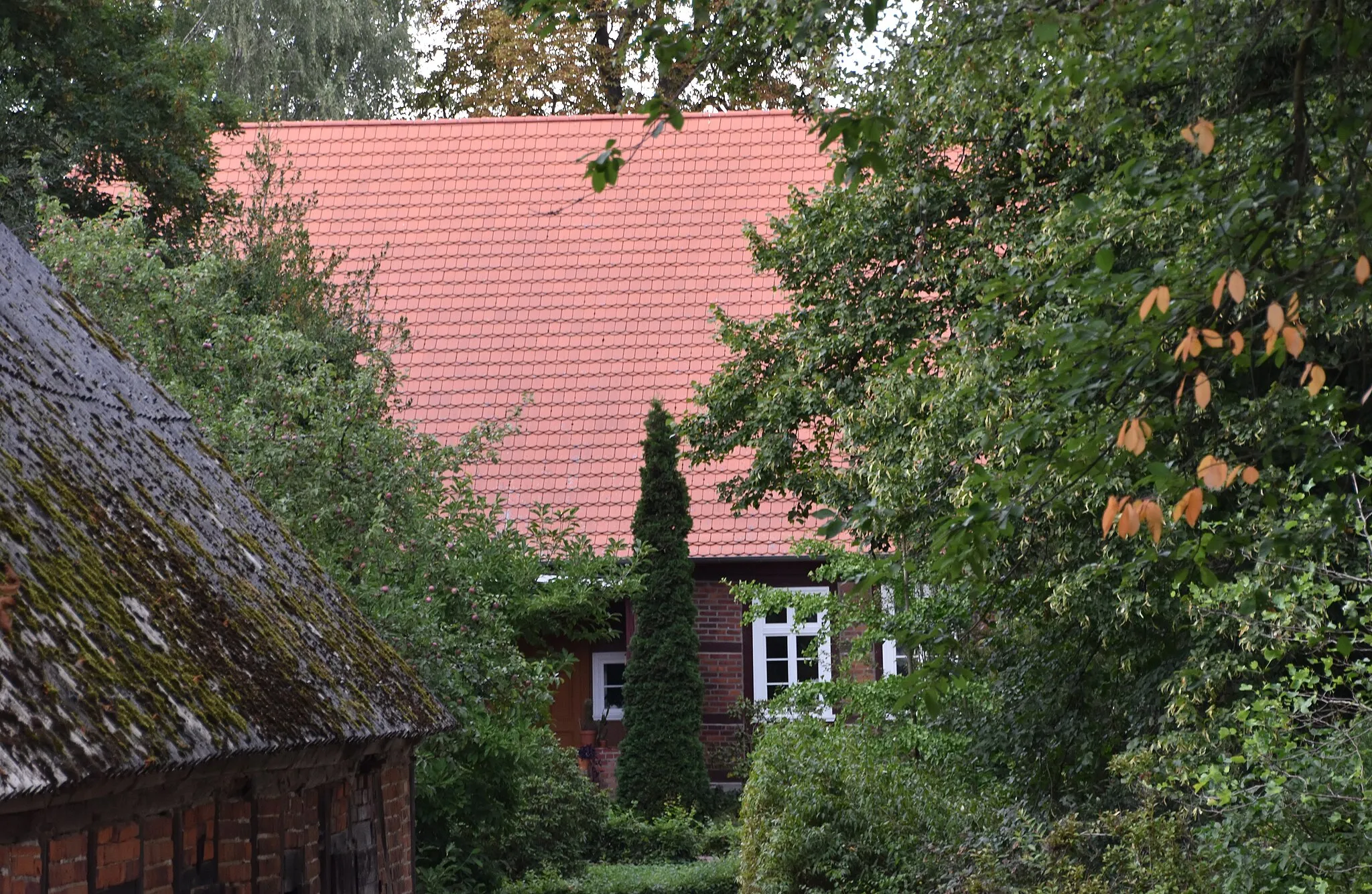 Photo showing: Gebäude Forsthaus Friedensstraße 34 in Spornitz