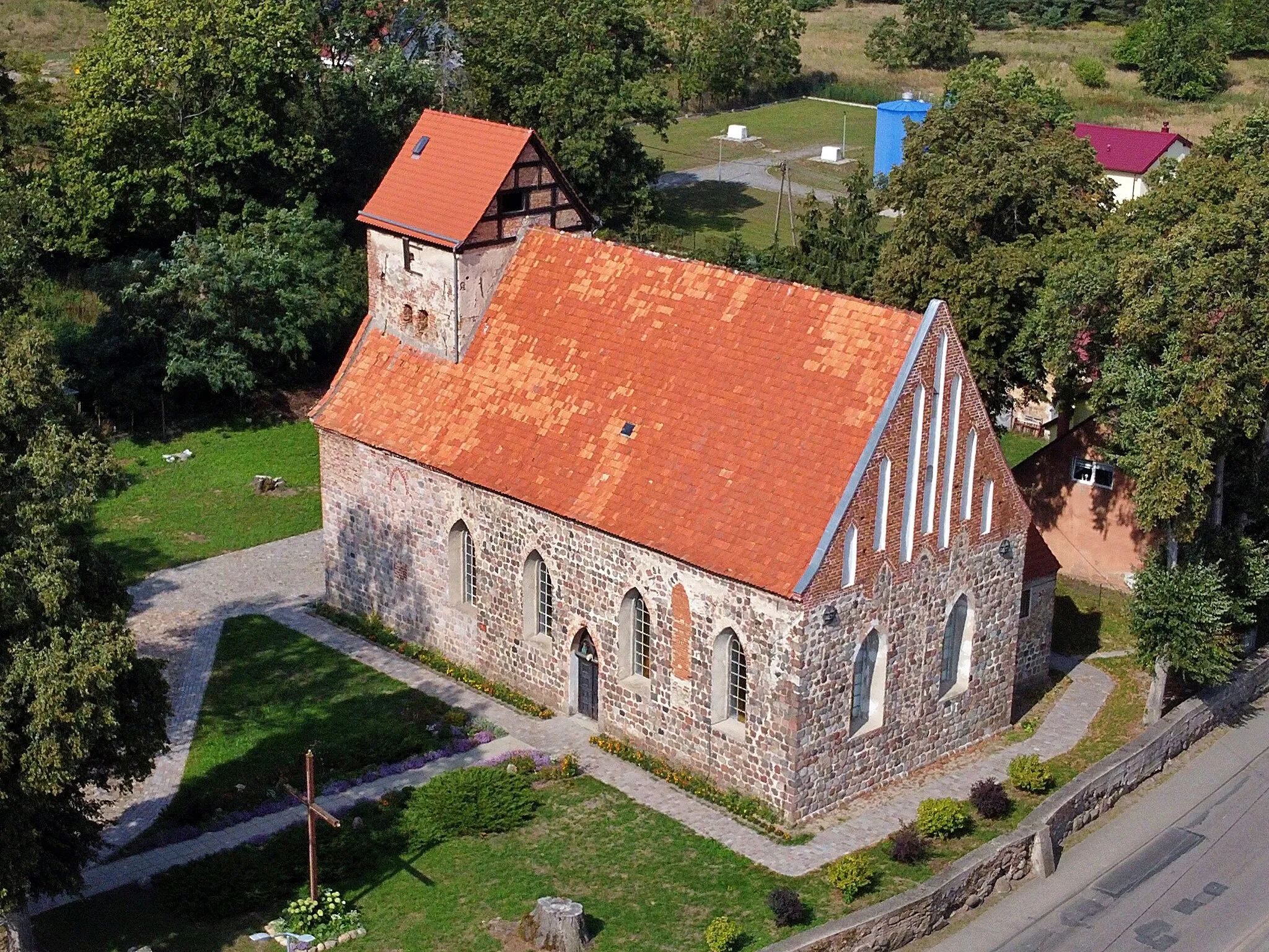 Photo showing: Kościół w Buku (powiat policki)