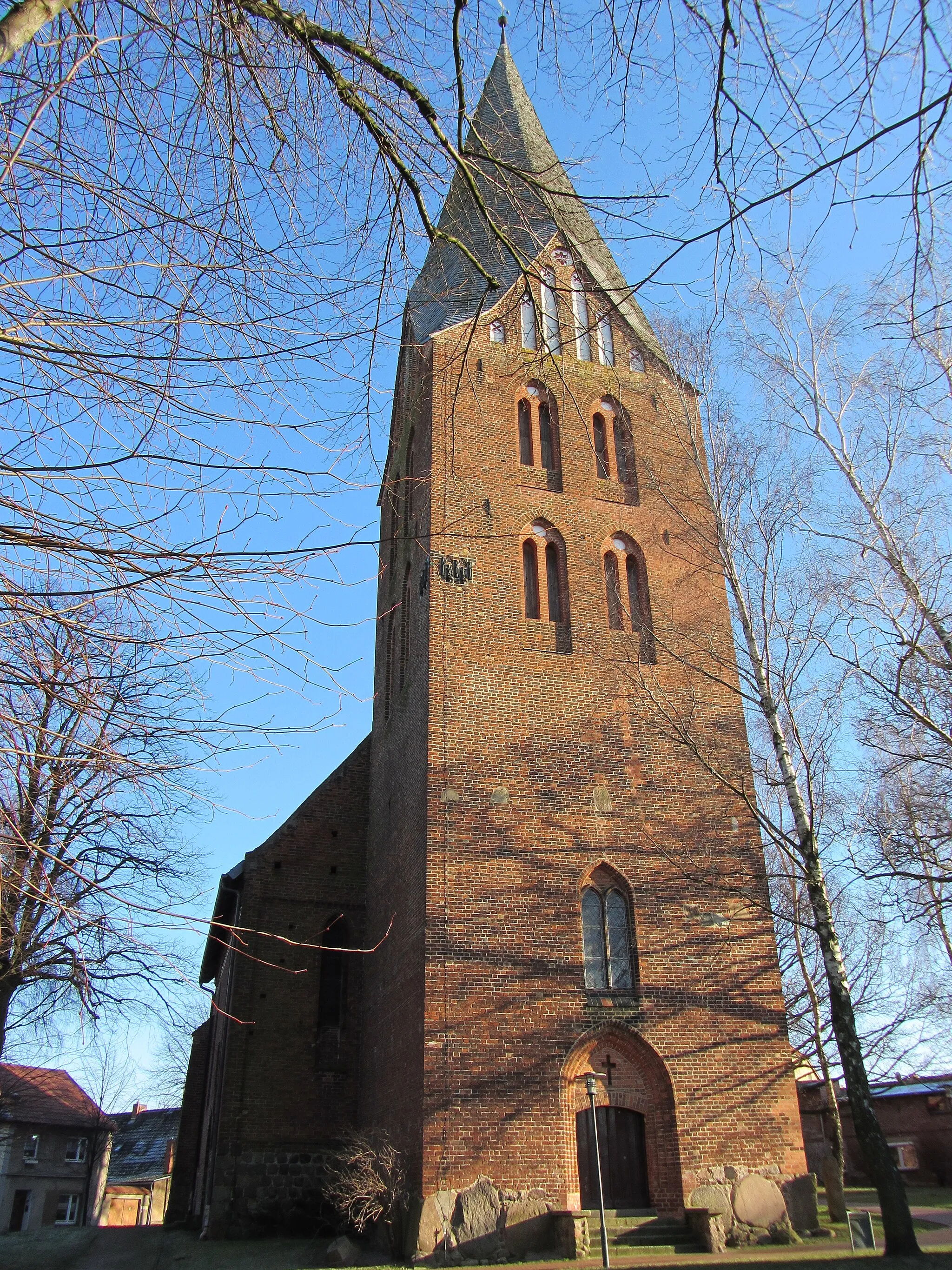 Photo showing: Church in Neubukow, district Rostock, Mecklenburg-Vorpommern, Germany