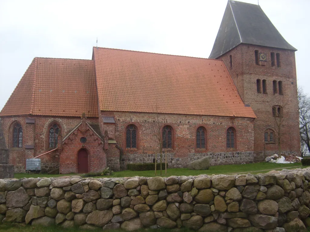 Photo showing: Dorfkirche von de:Schlagsdorf in de:Mecklenburg