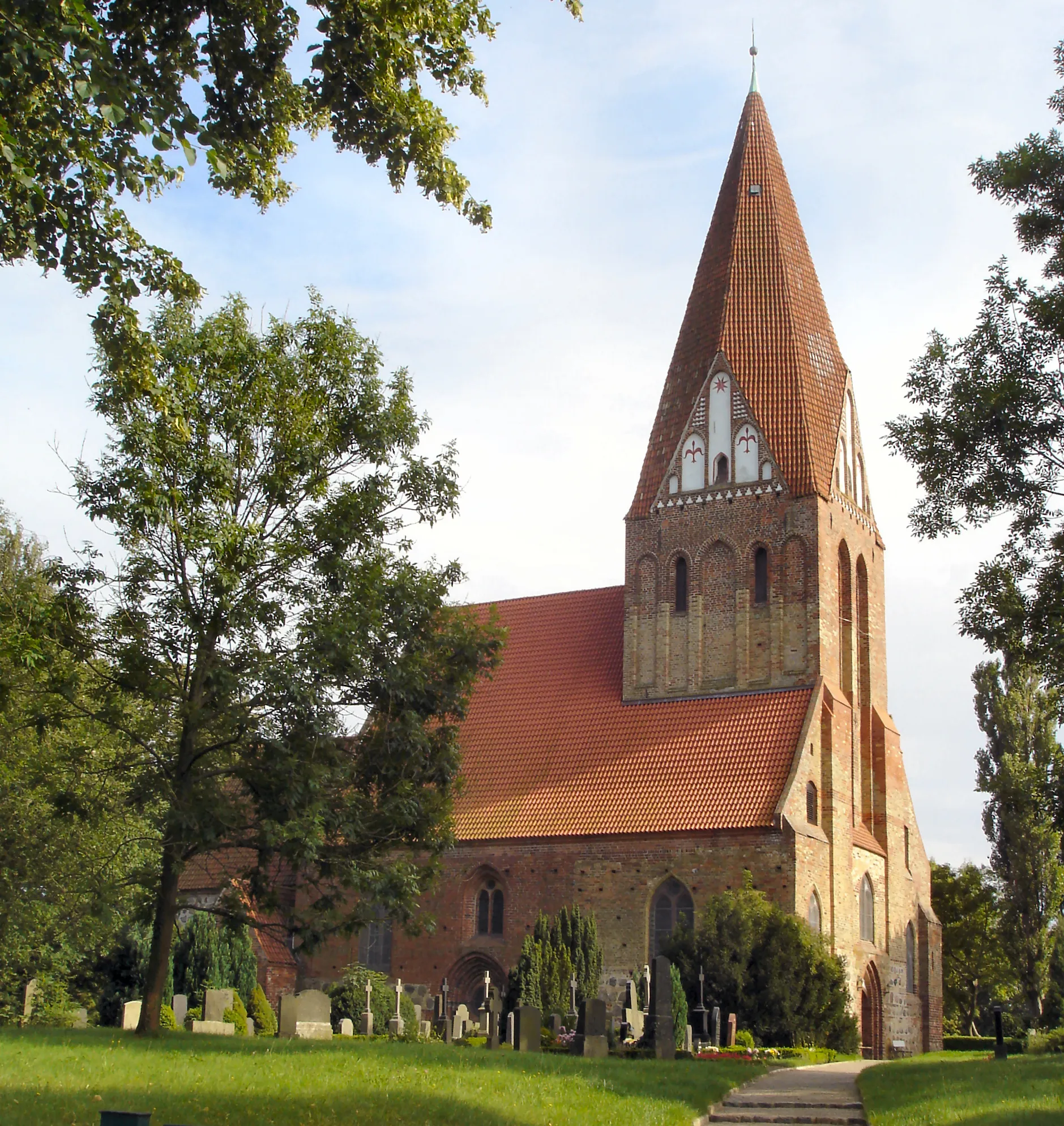 Photo showing: Kirche in Bartenshagen-Parkentin / Church in Bartenshagen-Parkentin