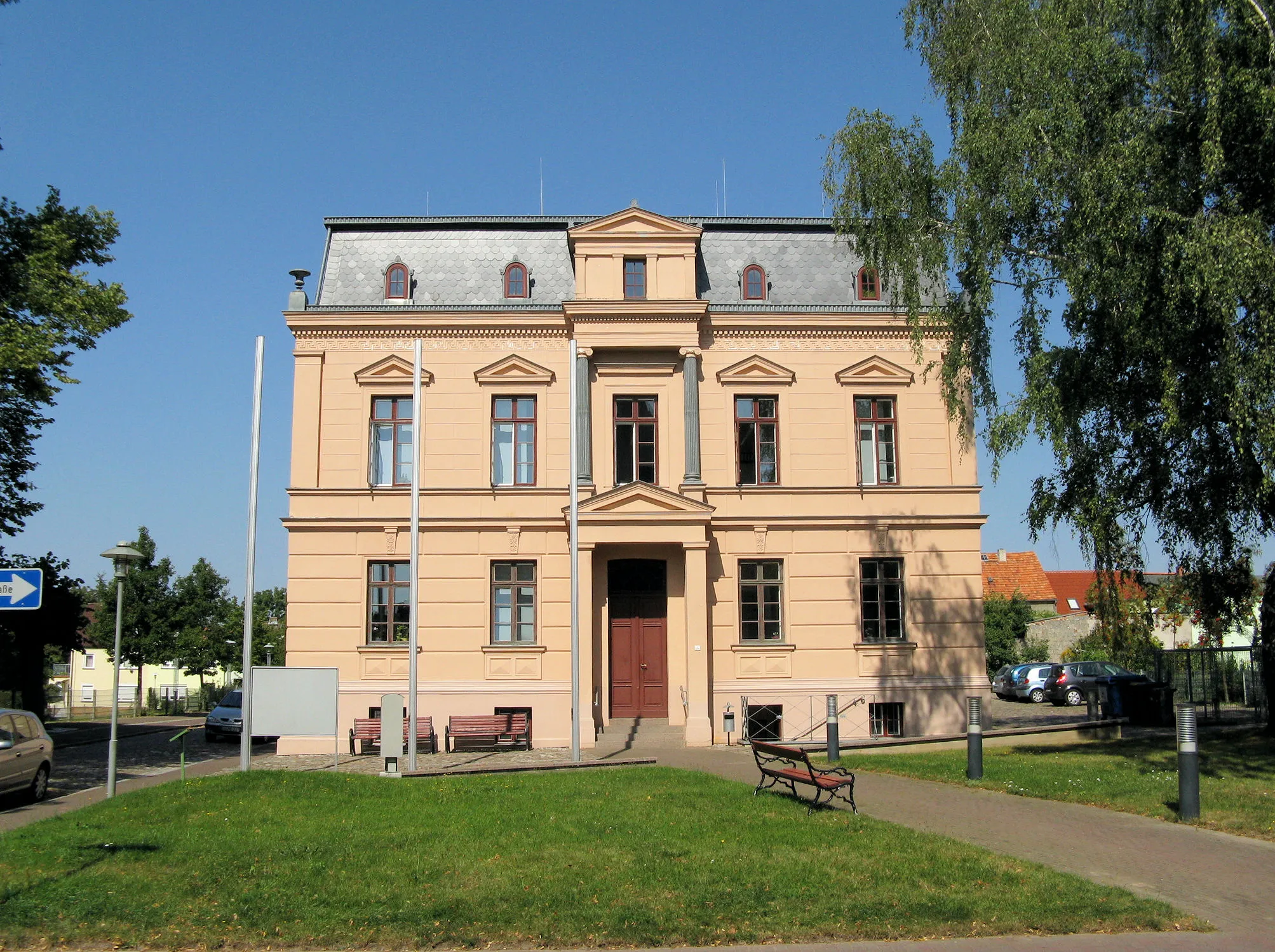 Photo showing: Amt in Gnoien, disctrict Güstrow, Mecklenburg-Vorpommern, Germany