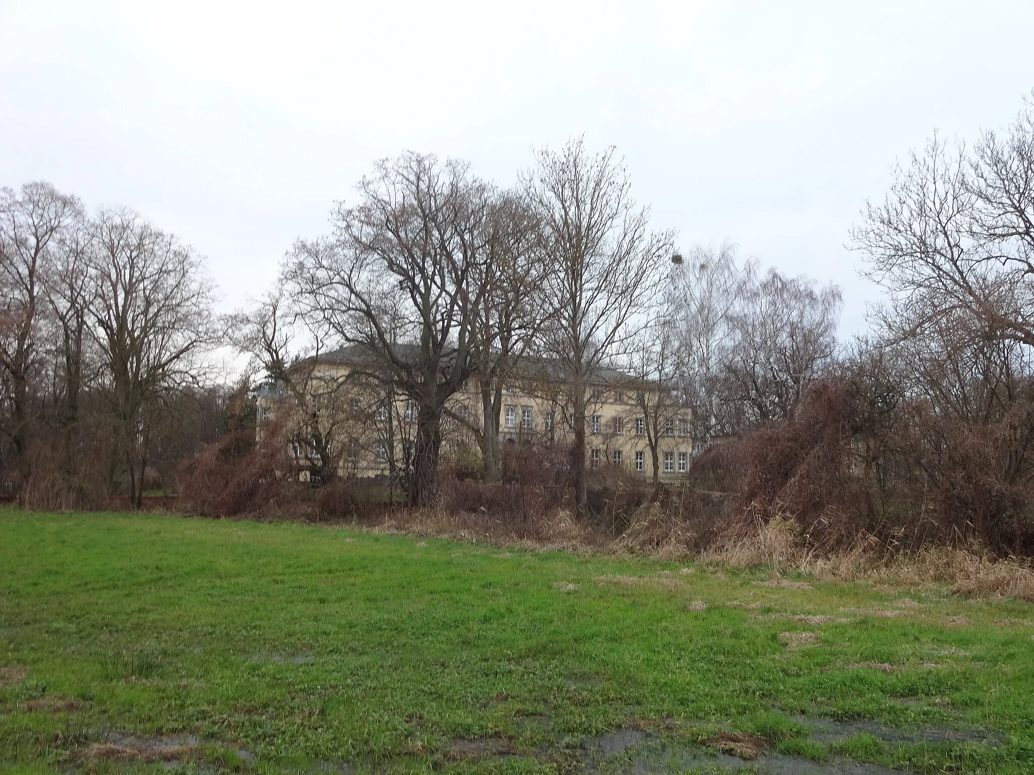 Photo showing: als Baudenkmal geschütztes Schloss Vogelsang in der Gemeinde Vogelsang-Warsin, Landkreis Vorpommern-Greifswald