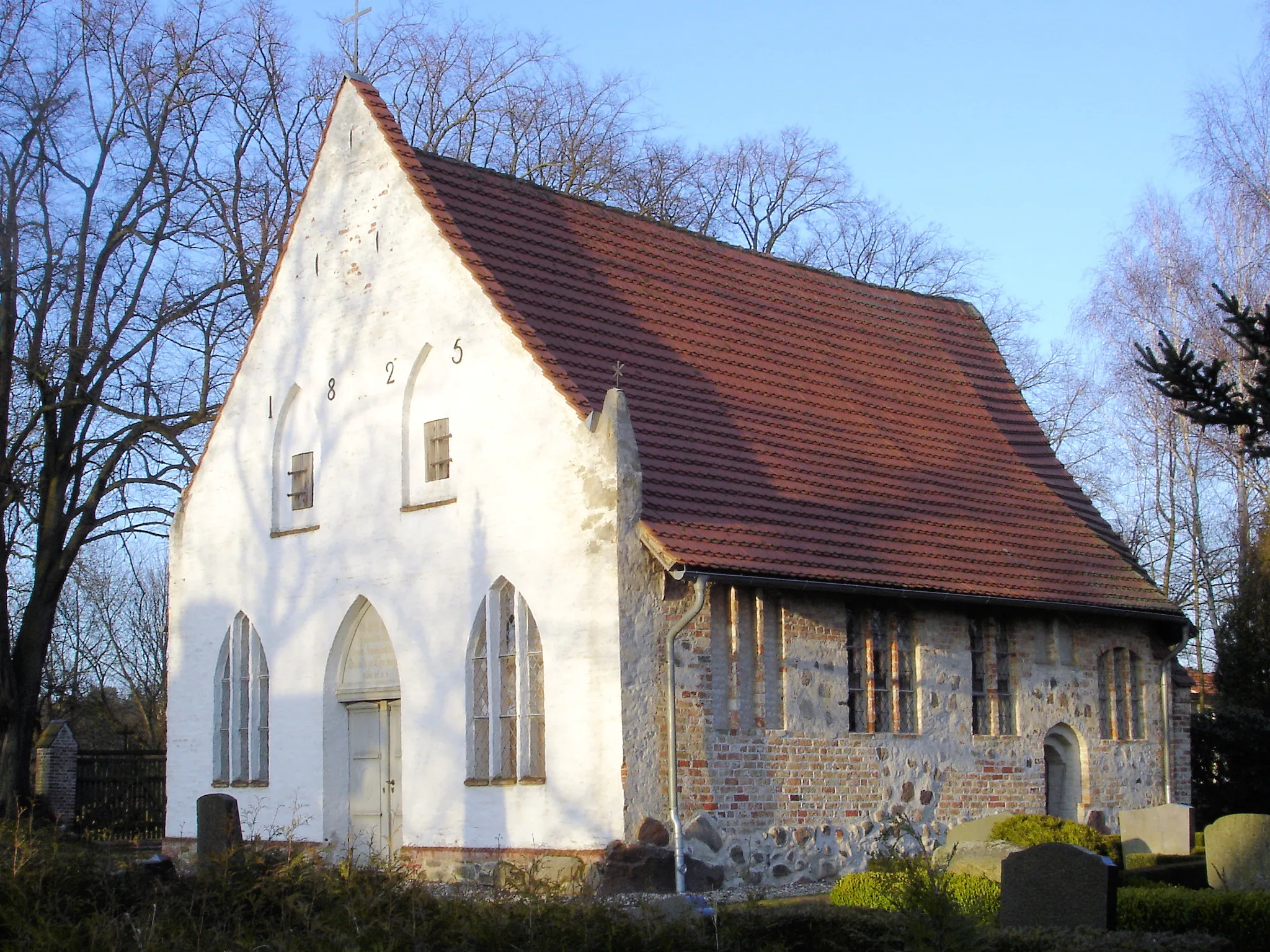 Photo showing: Kirche Rostocker Wulfshagen / Church in Rostocker Wulfshagen