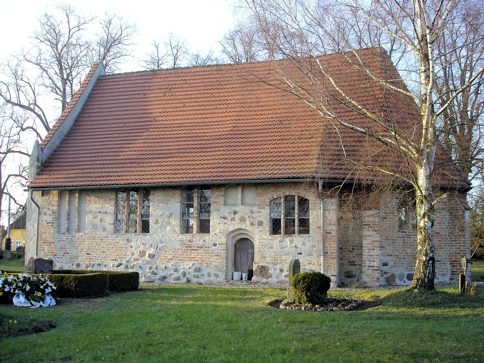 Photo showing: Kirche Rostocker Wulfshagen / Church in Rostocker Wulfshagen