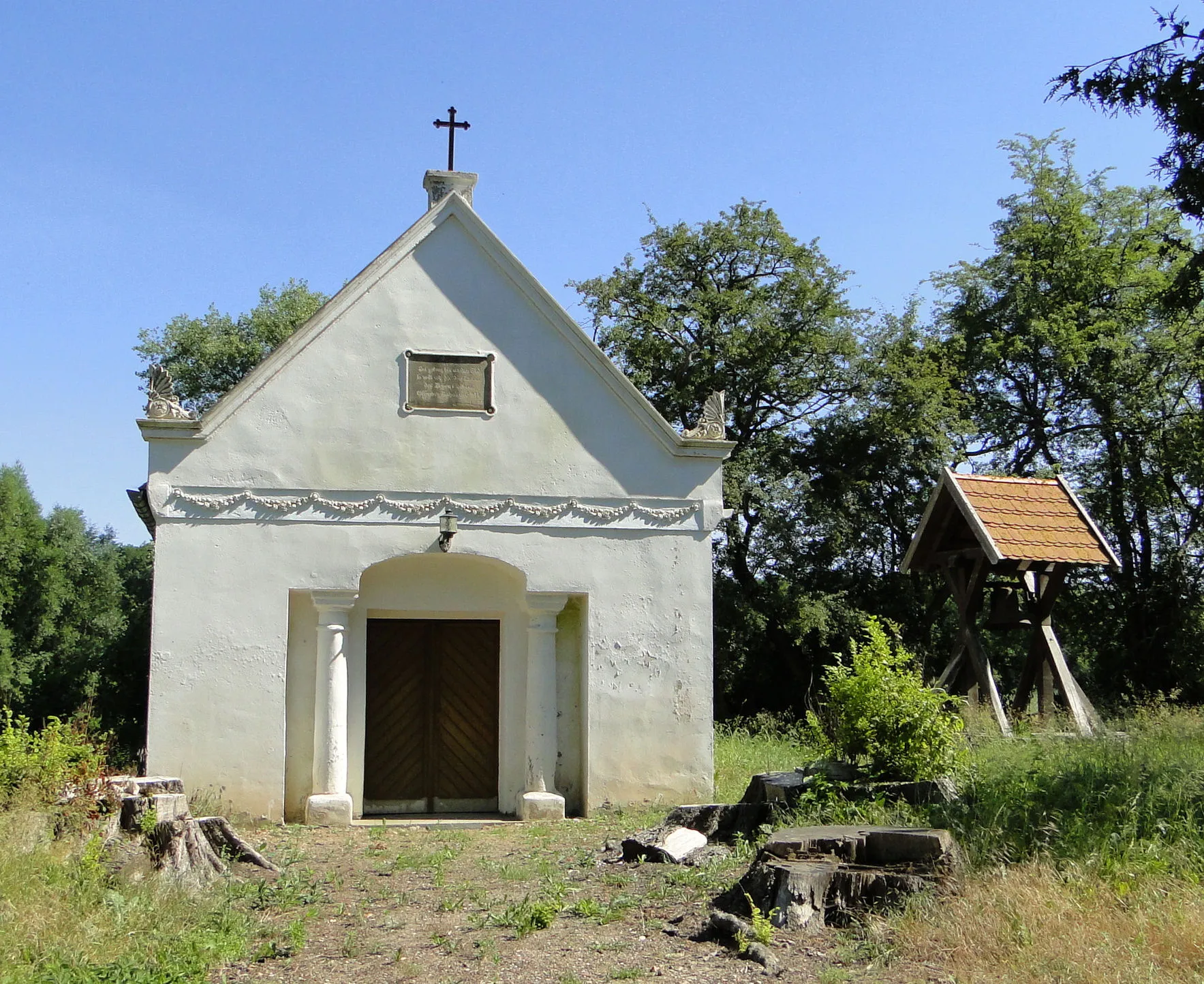 Photo showing: Chapel in Galenbeck, district Demmin, Mecklenburg-Vorpommern, Germany