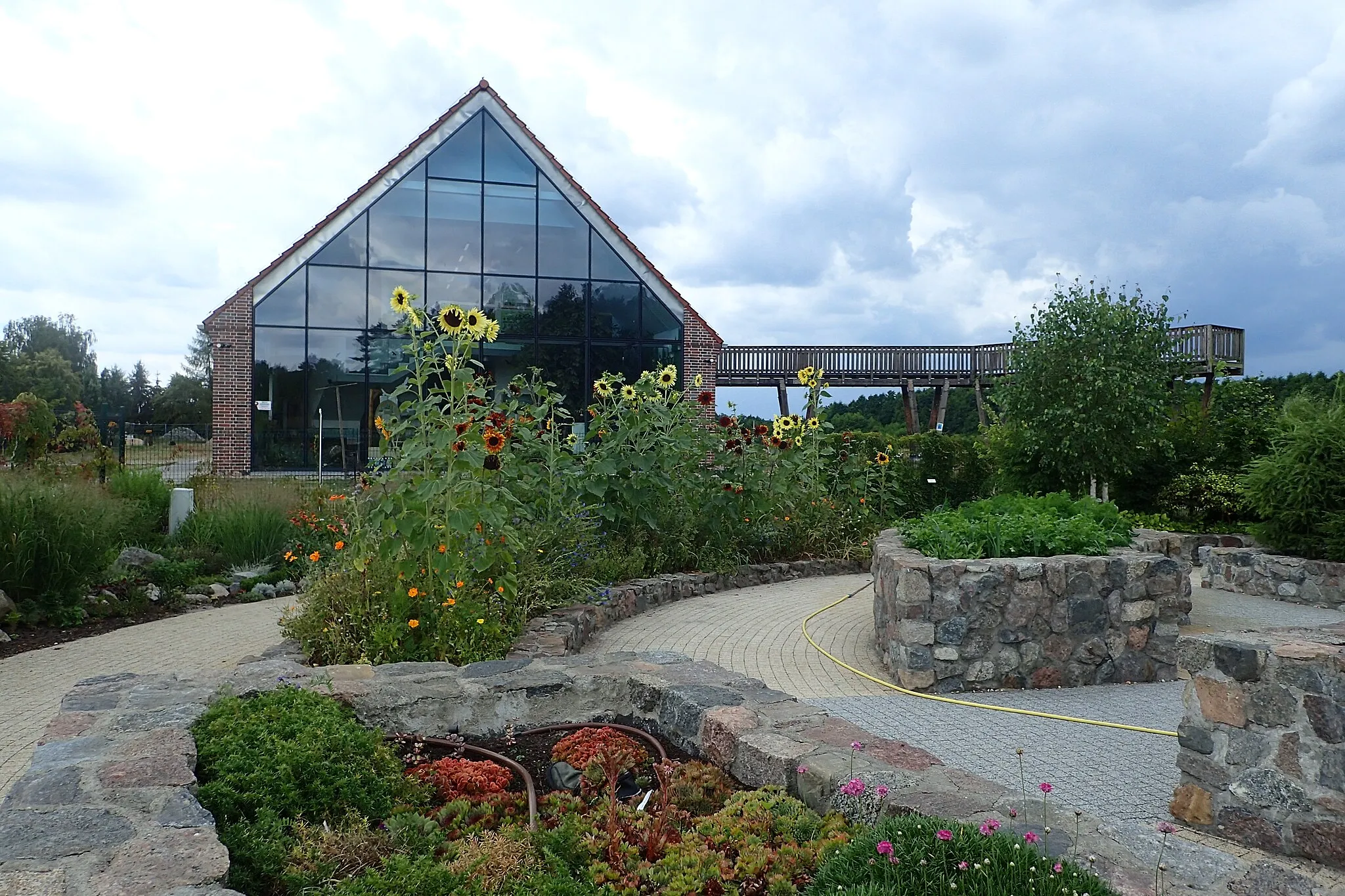 Photo showing: Ecological Education Centre in Zalesie, Police Commune near Szczecin