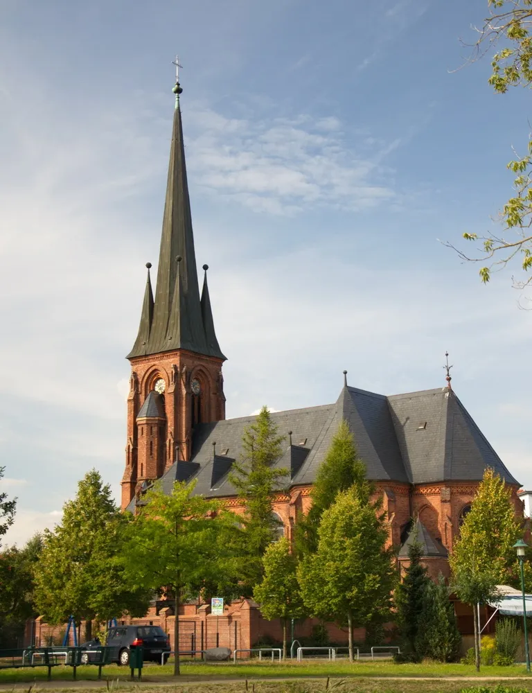 Photo showing: Torgelow  evangelische Kirche