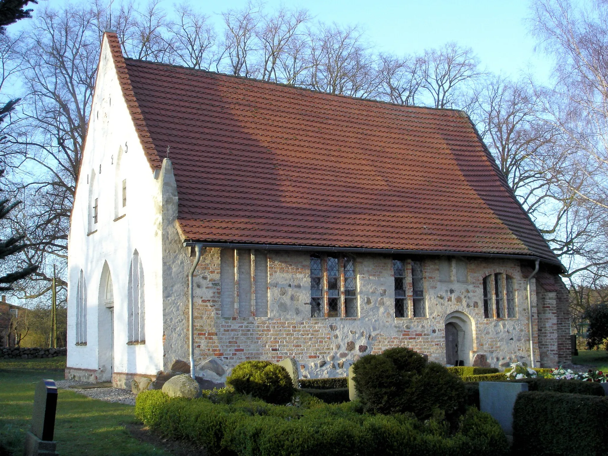 Photo showing: Kirche Rostocker Wulfshagen / Church in Rostocker Wulfshagen