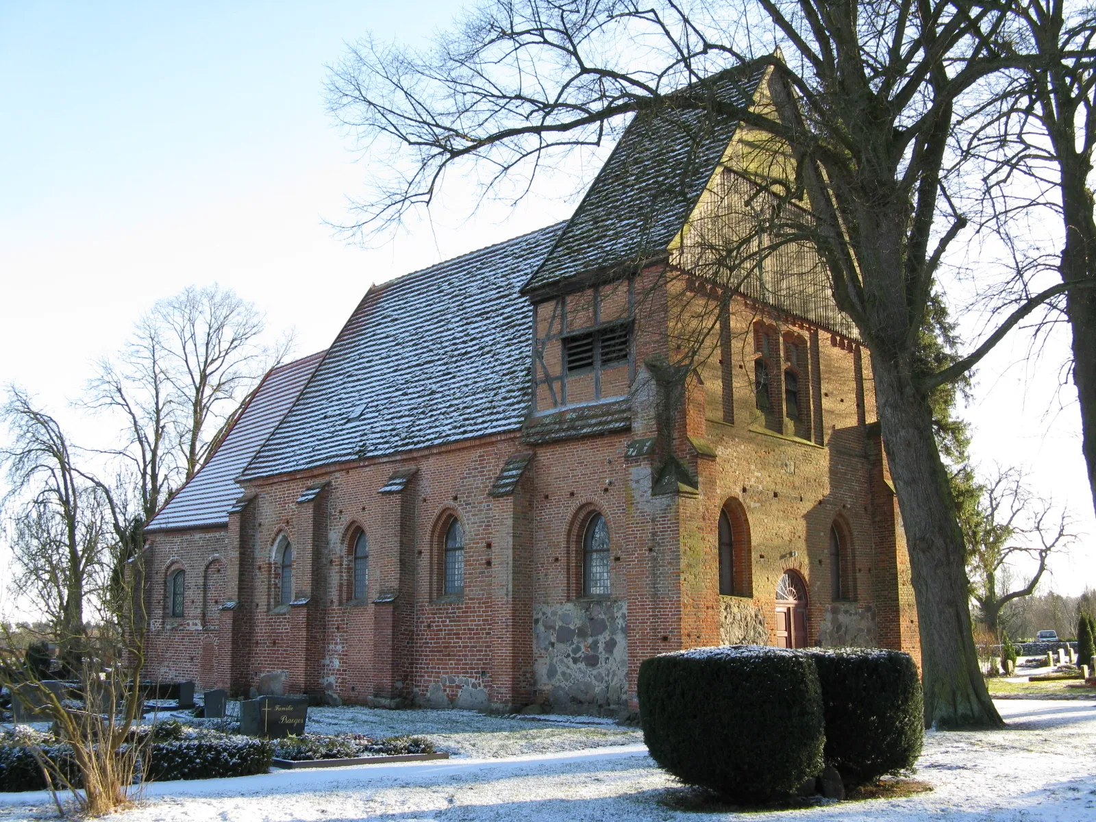 Photo showing: Church in Pokrent, Mecklenburg-Vorpommern, Germany