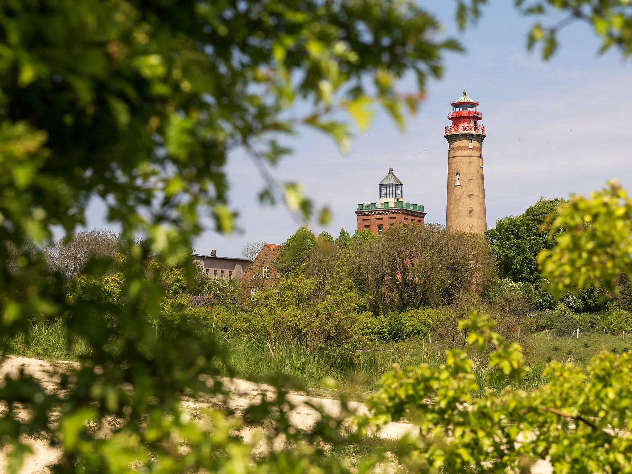 Photo showing: Cape Arkona, lighthouses