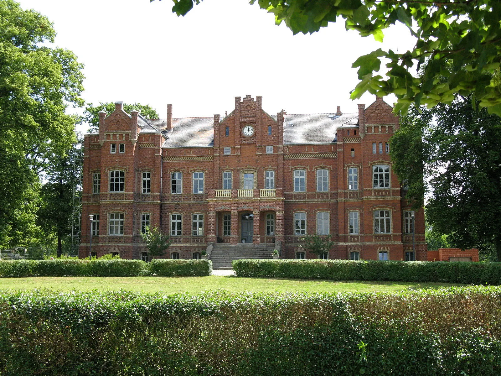Photo showing: Manor house in Alt Sammit, disctrict Rostock, Mecklenburg-Vorpommern, Germany