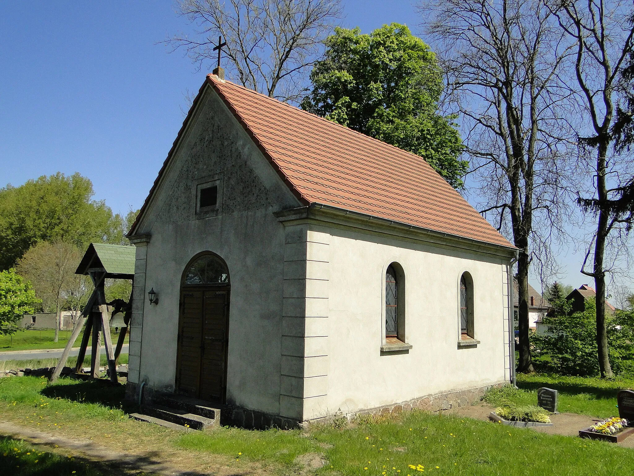Photo showing: Church in Grauenhagen, district Mecklenburg-Strelitz, Mecklenburg-Vorpommern, Germany