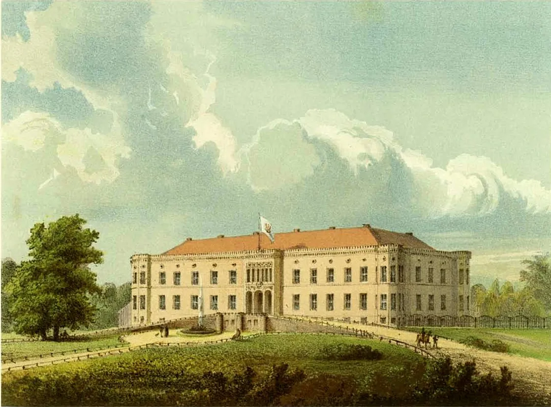 Photo showing: Schloss Vogelsang, Landkreis Uckermünde, Provinz Pommern