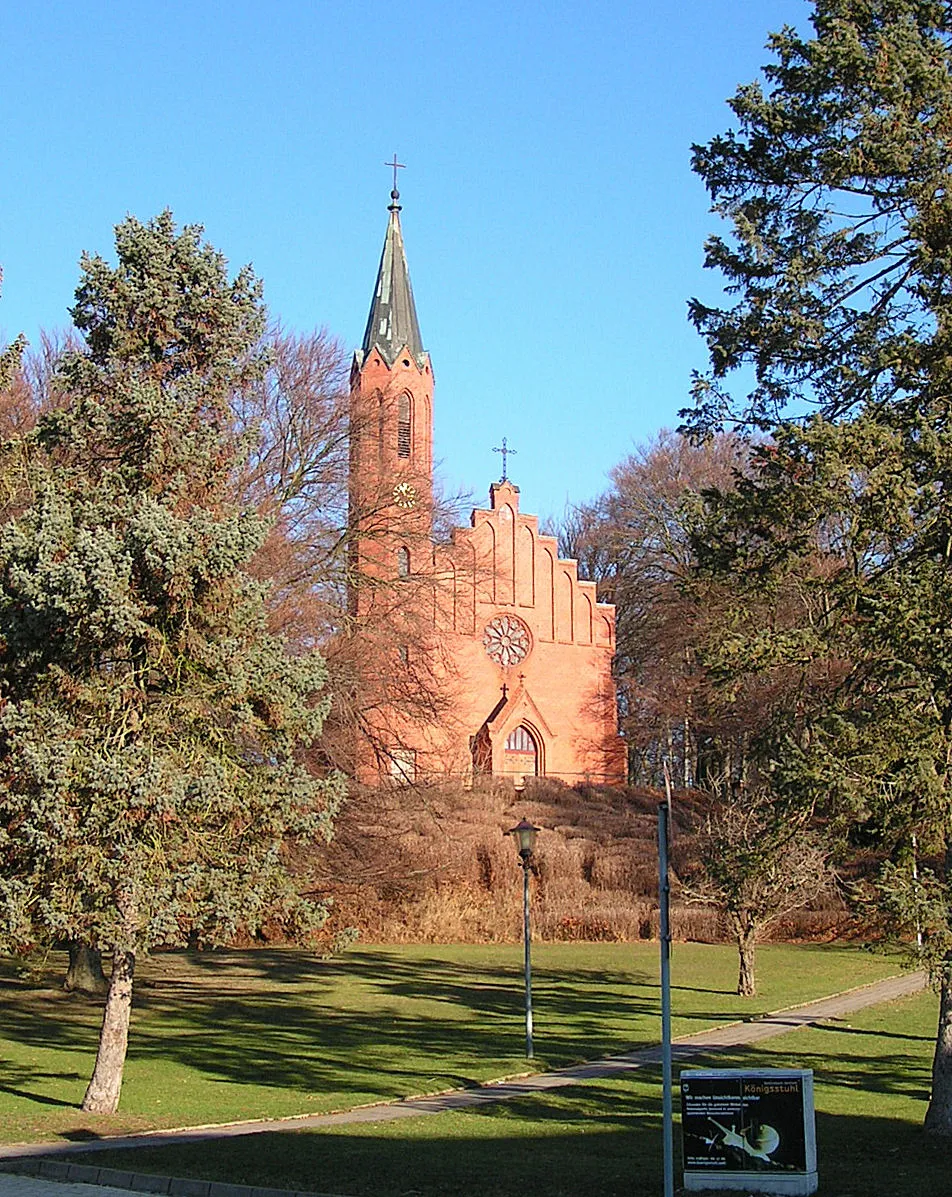 Photo showing: Ev. Kirche in Sassnitz