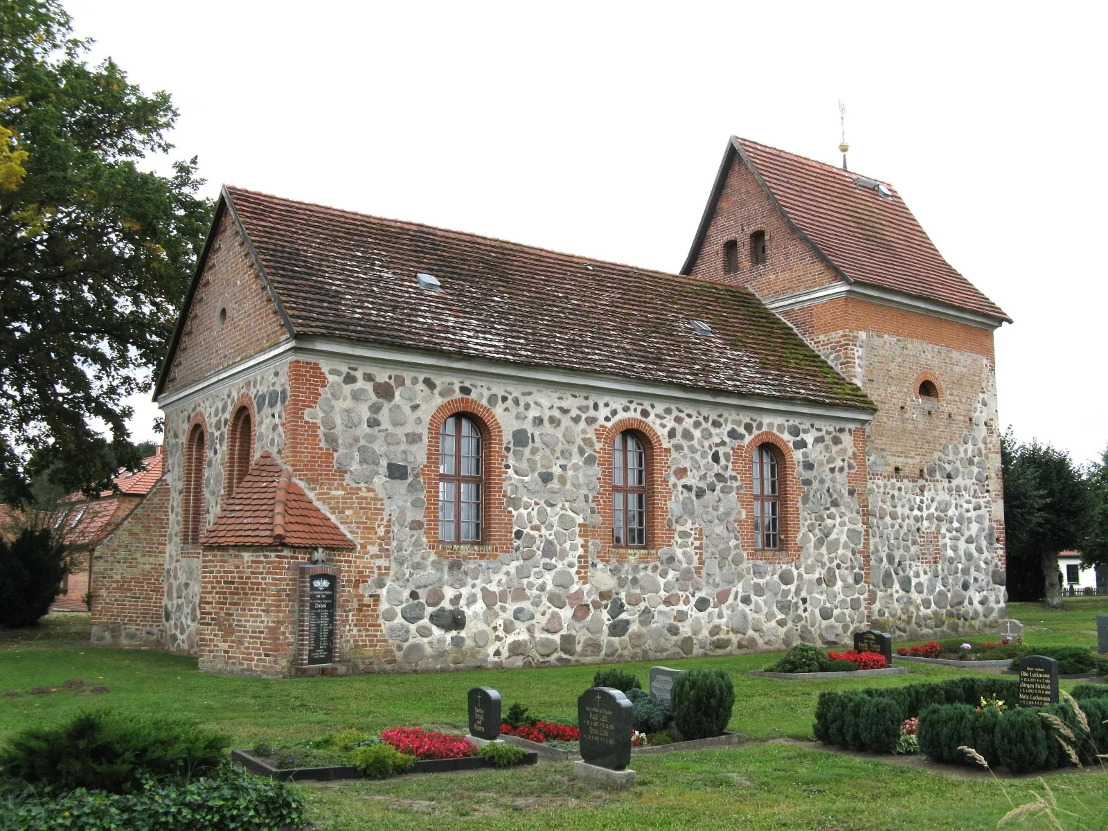Photo showing: Church in Dabel, Mecklenburg-Vorpommern, Germany