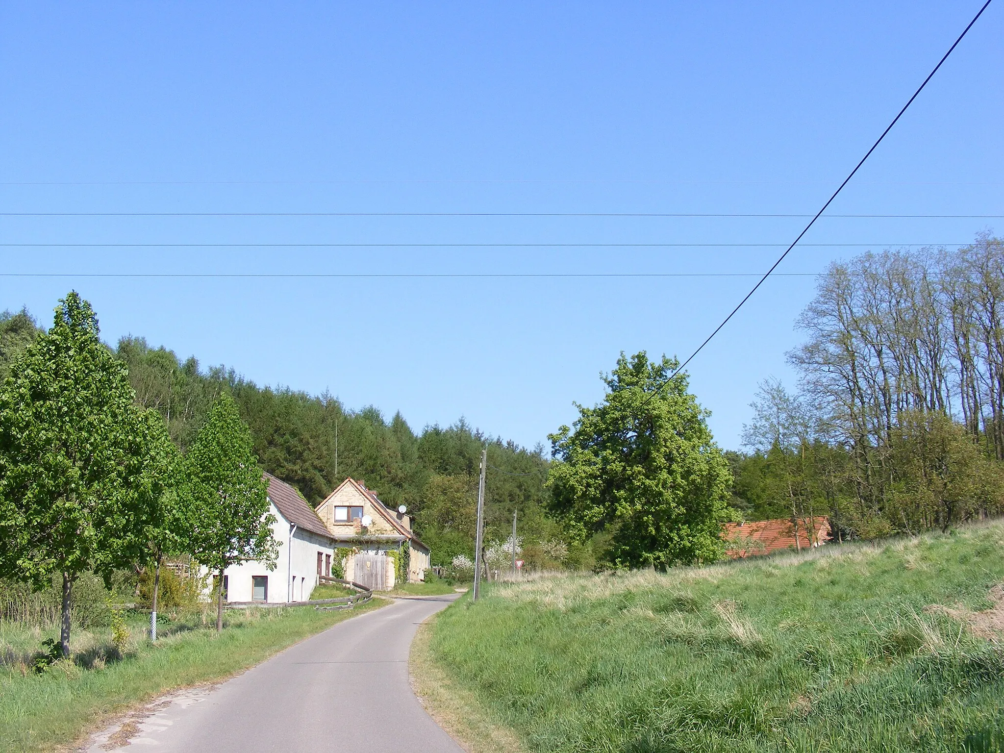 Photo showing: Village of Sagsdorf, near Sternberg, Mecklenburg, Germany