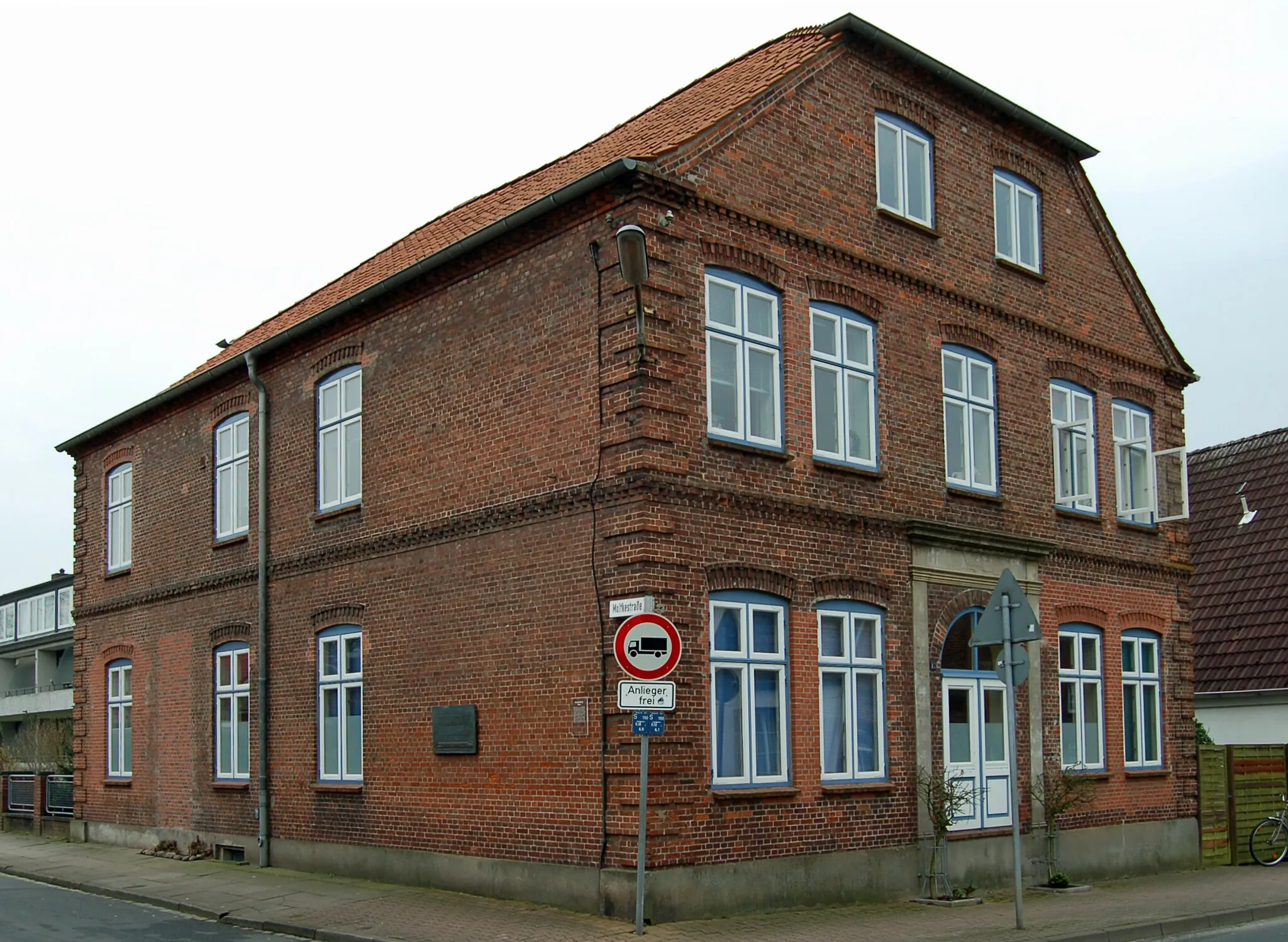 Photo showing: Das Geburtshaus von Franz Kruckenberg in Uetersen