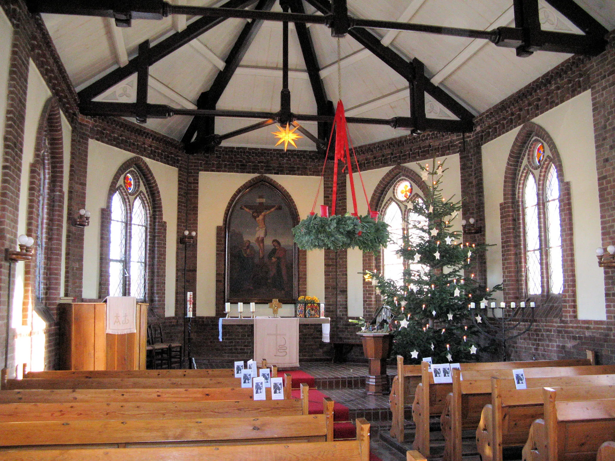 Photo showing: Church in Boltenhagen, Mecklenburg-Vorpommern, Germany