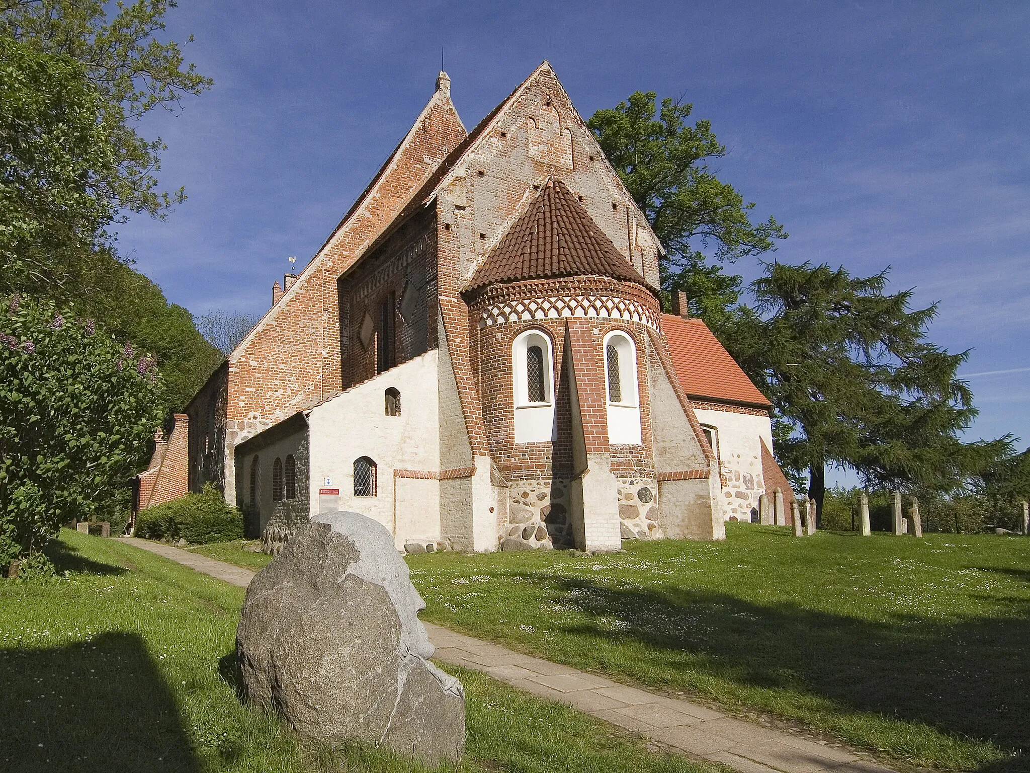 Photo showing: Altenkirchen (Rügen), church