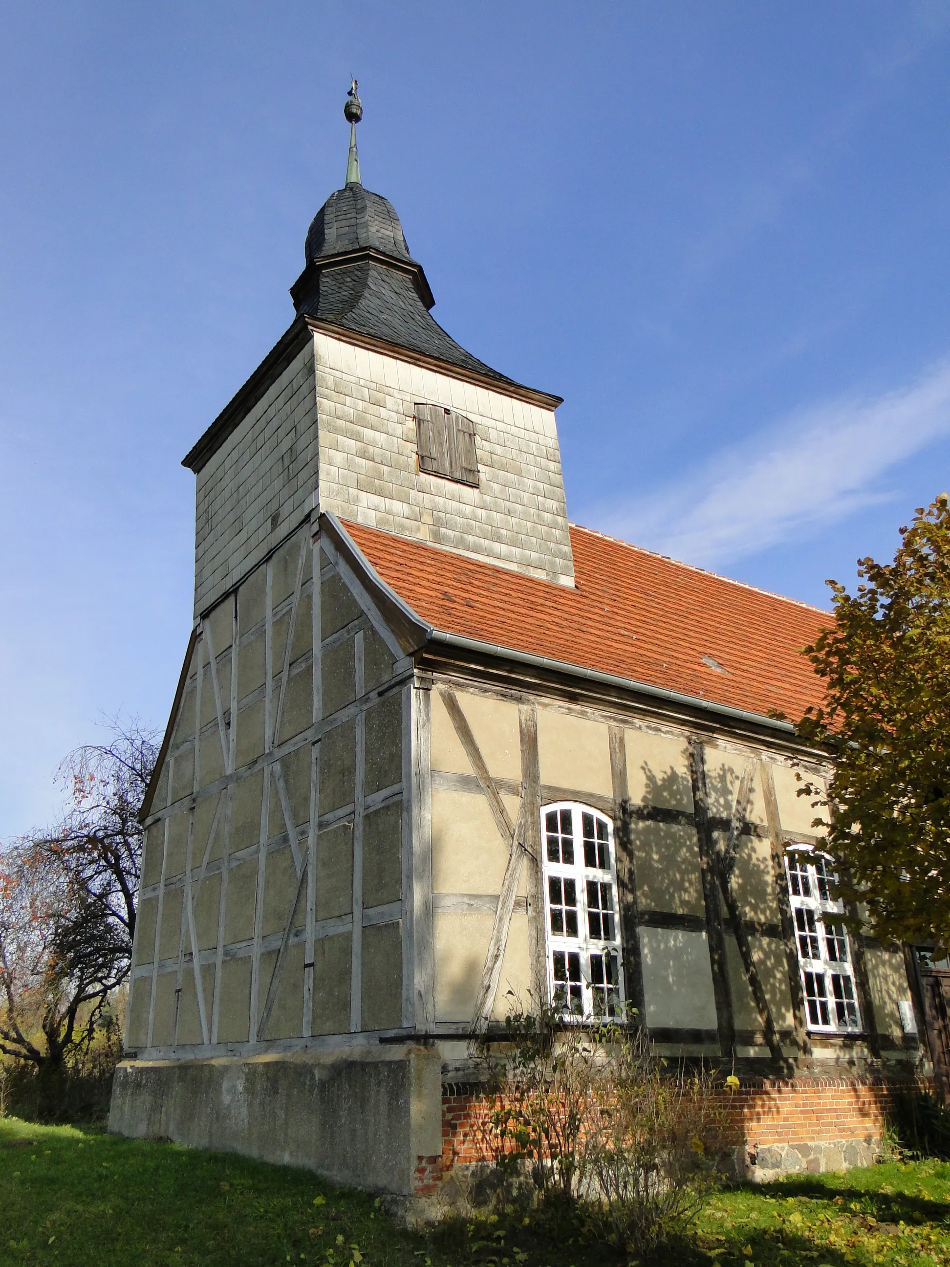 Photo showing: Church in Thurow, district Mecklenburg-Strelitz, Mecklenburg-Vorpommern, Germany
