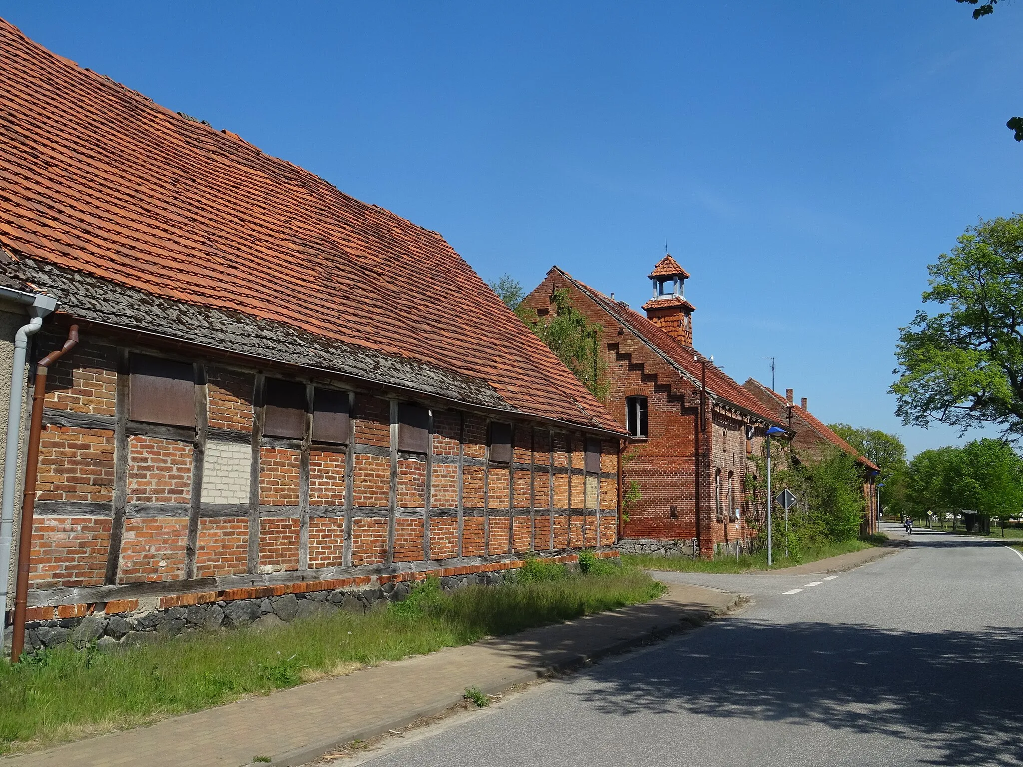 Photo showing: Gut Laaske (Ortsteil von Putlitz), denkmalgeschützt.
Wirtschaftsgebäude