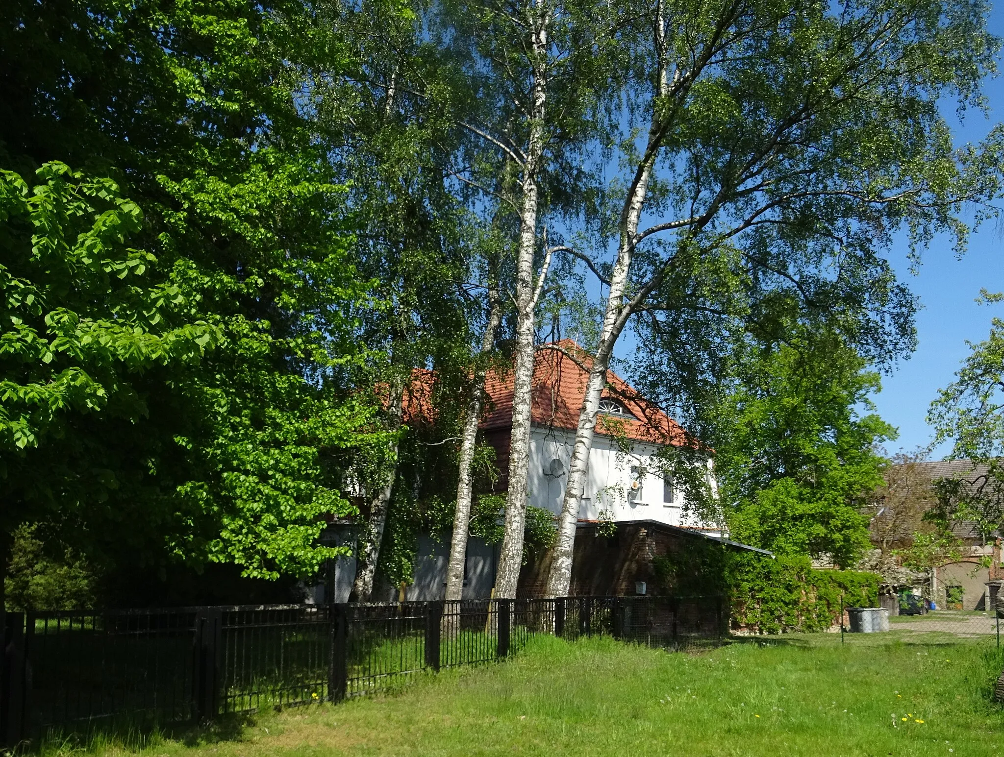 Photo showing: Gut Laaske (Ortsteil von Putlitz), denkmalgeschützt.
Verwalterhaus