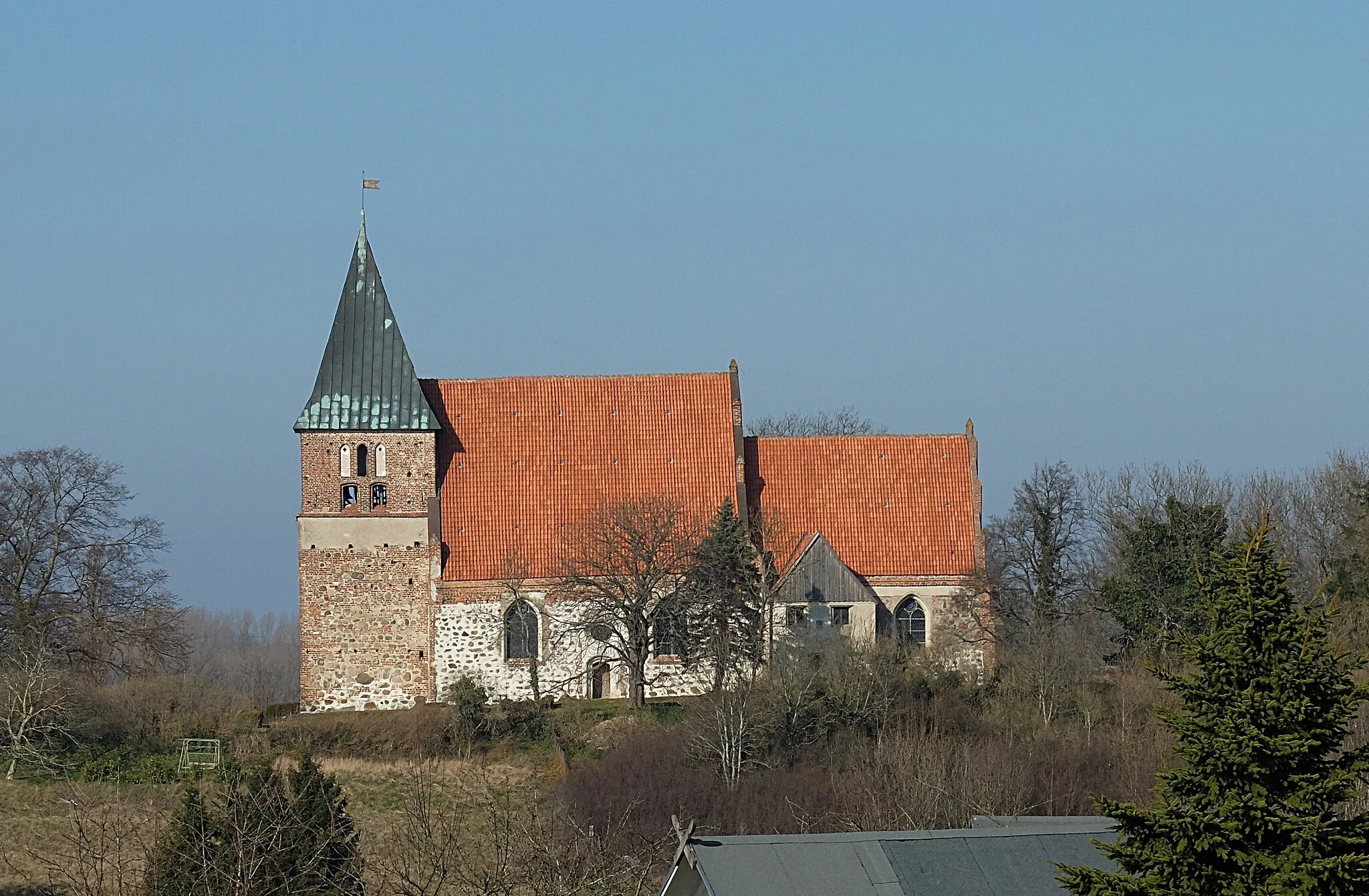 Photo showing: Wallfahrtskirche St. Pauli in Bobbin, Rügen