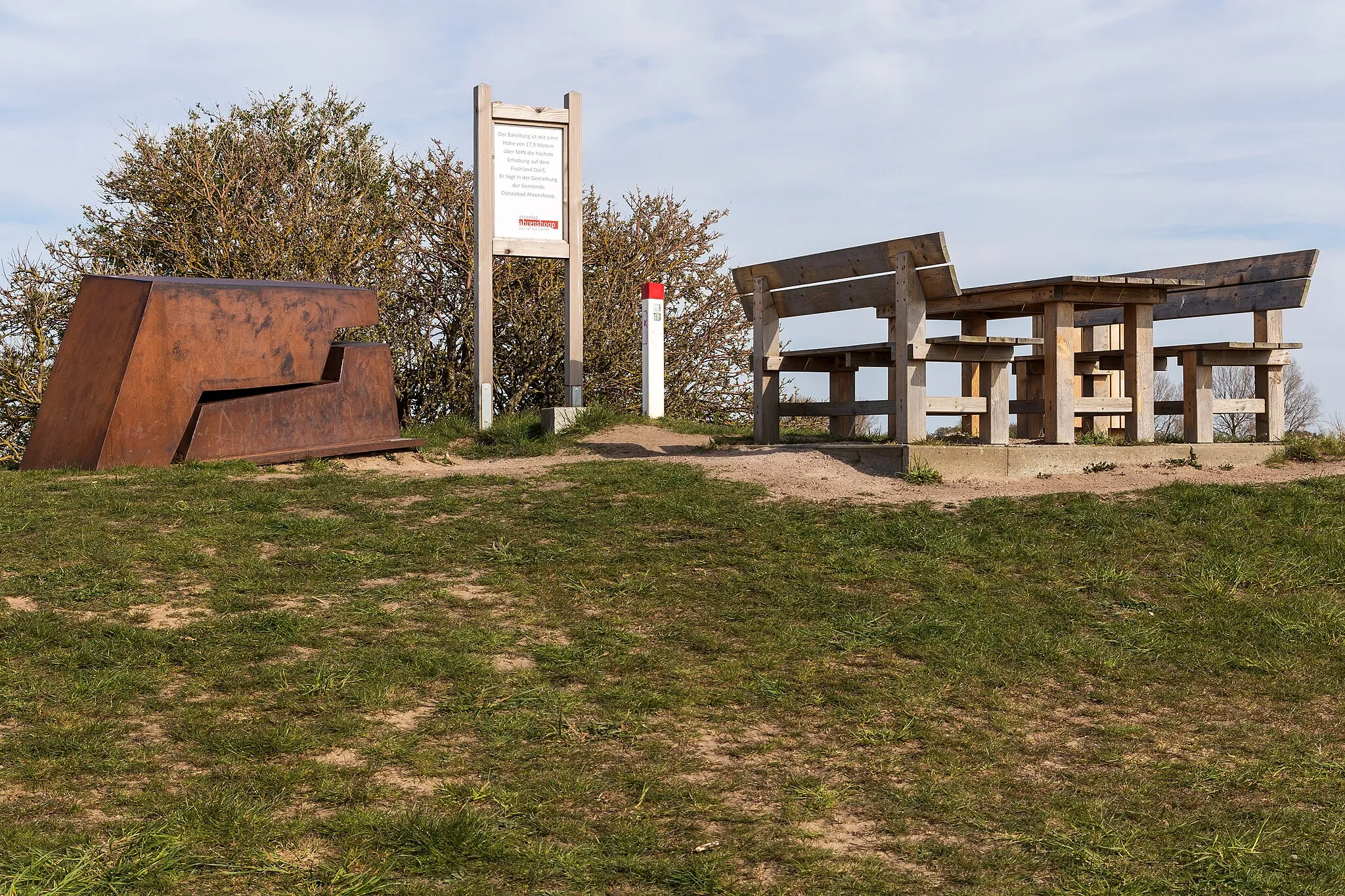 Photo showing: Bakelberg, bei Ahrenshoop