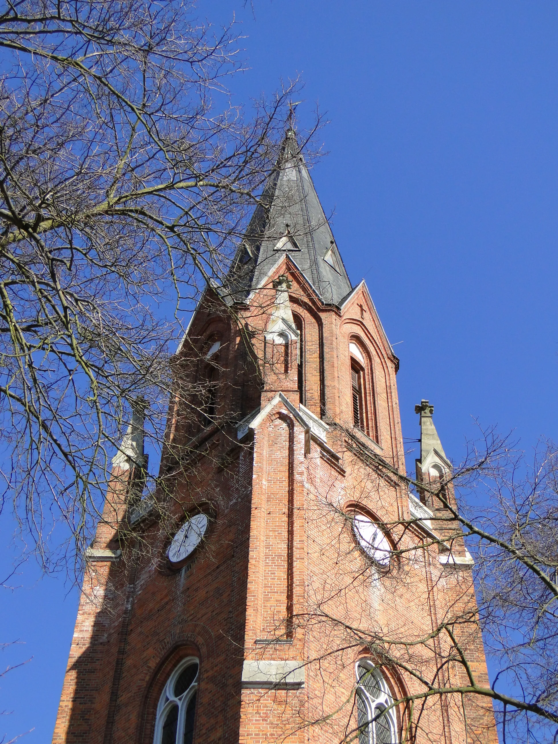 Photo showing: Church in Burg Stargard, district Mecklenburg-Strelitz, Mecklenburg-Vorpommern, Germany