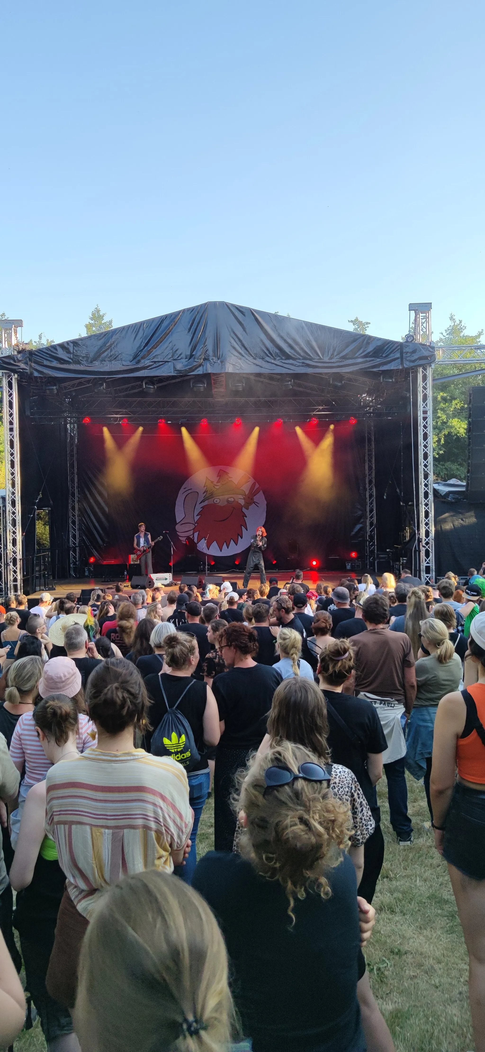 Photo showing: Jamel Rockt den Förster Festival, Auftritt von Alli Neumann