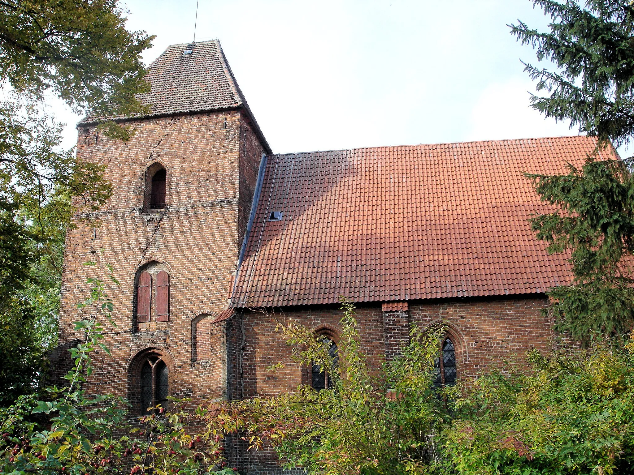 Photo showing: Church in Friedrichshagen, Mecklenburg, Germany