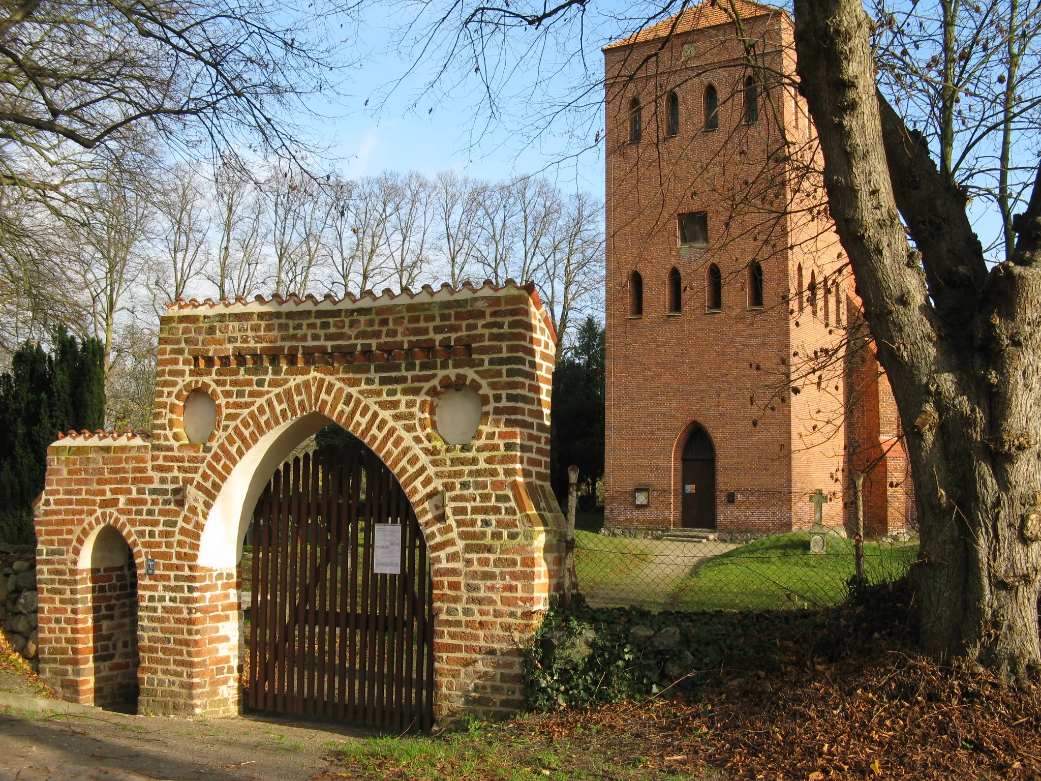 Photo showing: Church in Goldebee, Mecklenburg-Vorpommern, Germany