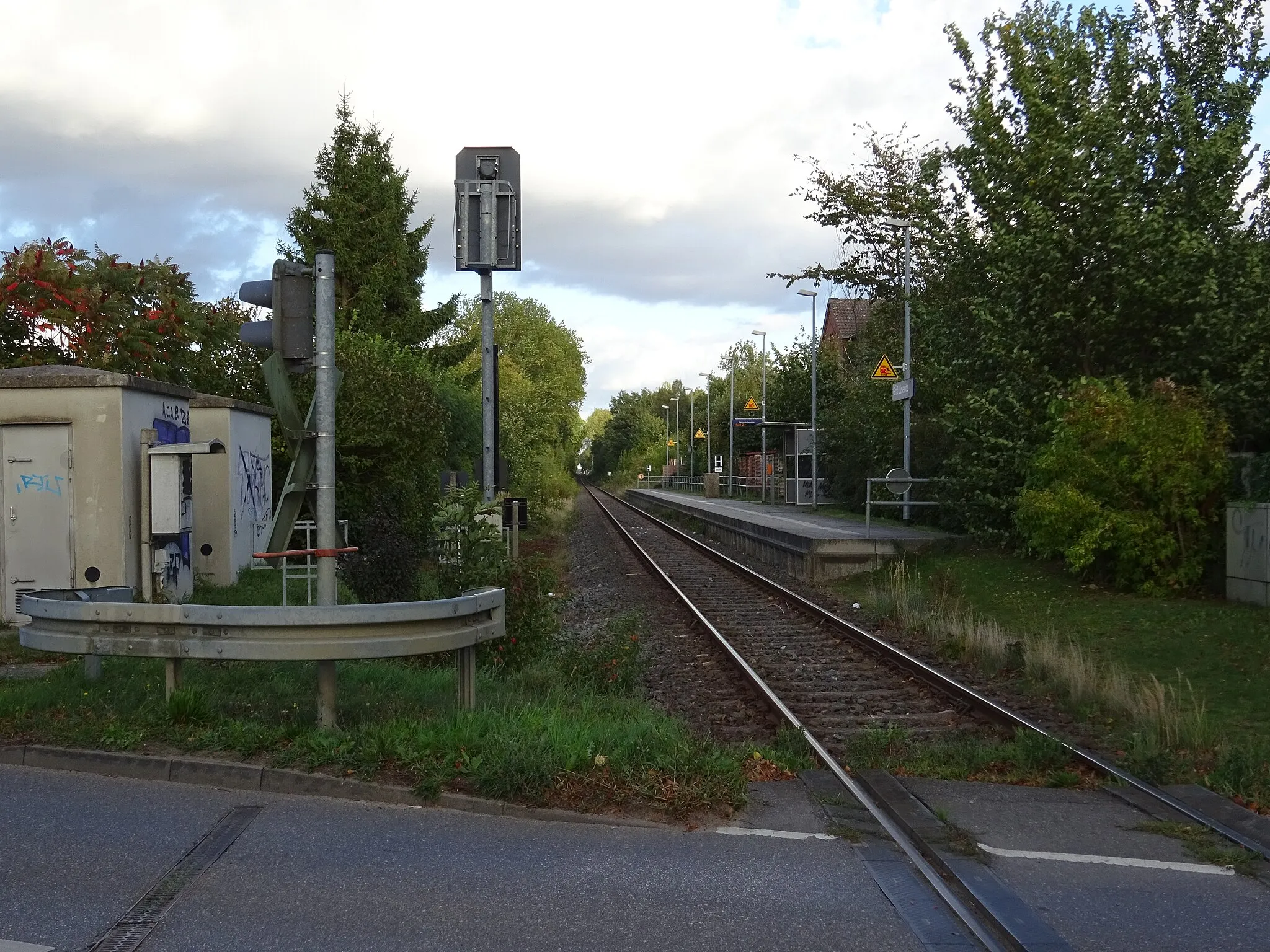 Photo showing: Groß Lüsewitz railway station