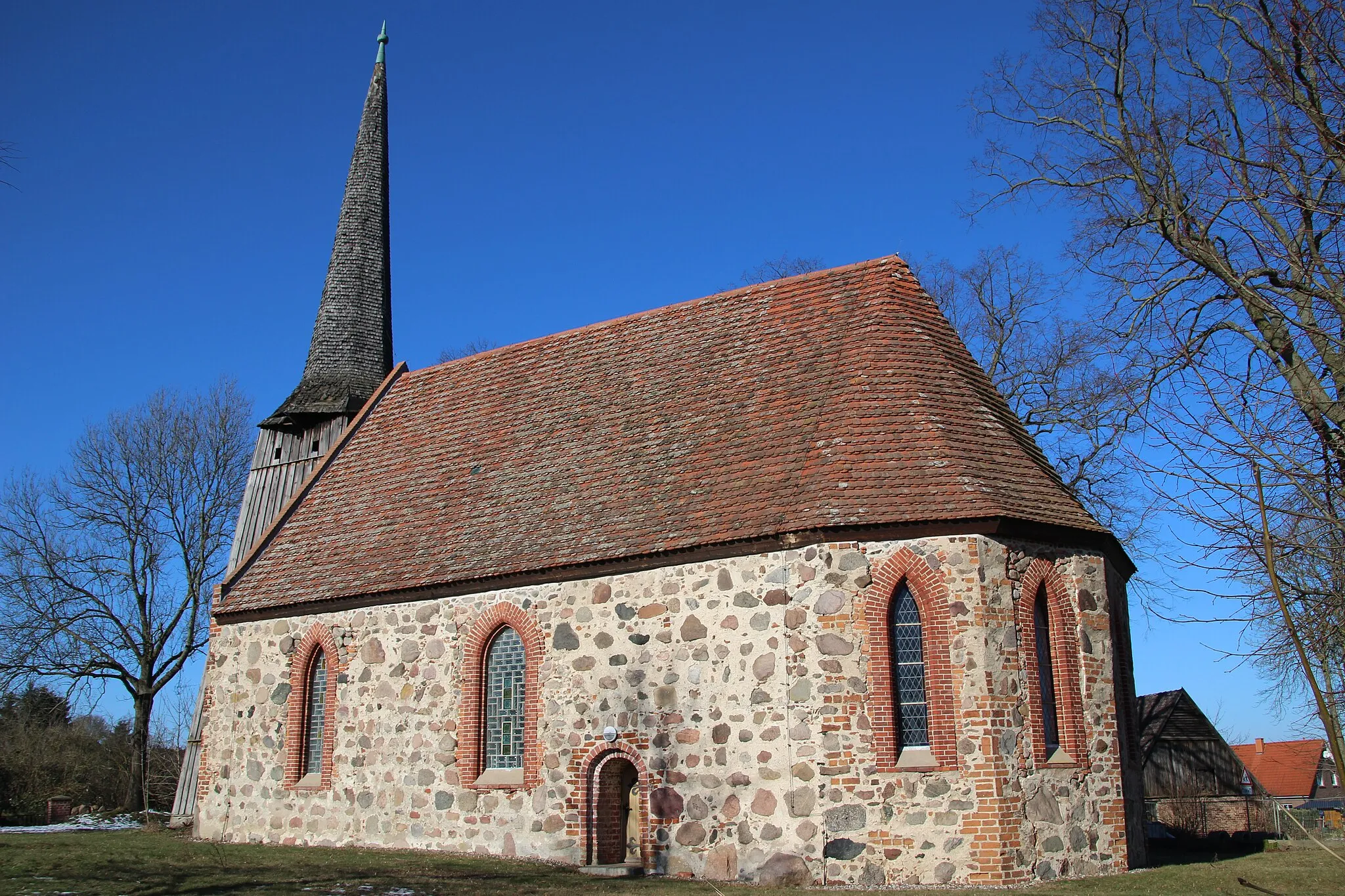 Photo showing: de:Dorfkirche Bargensdorf