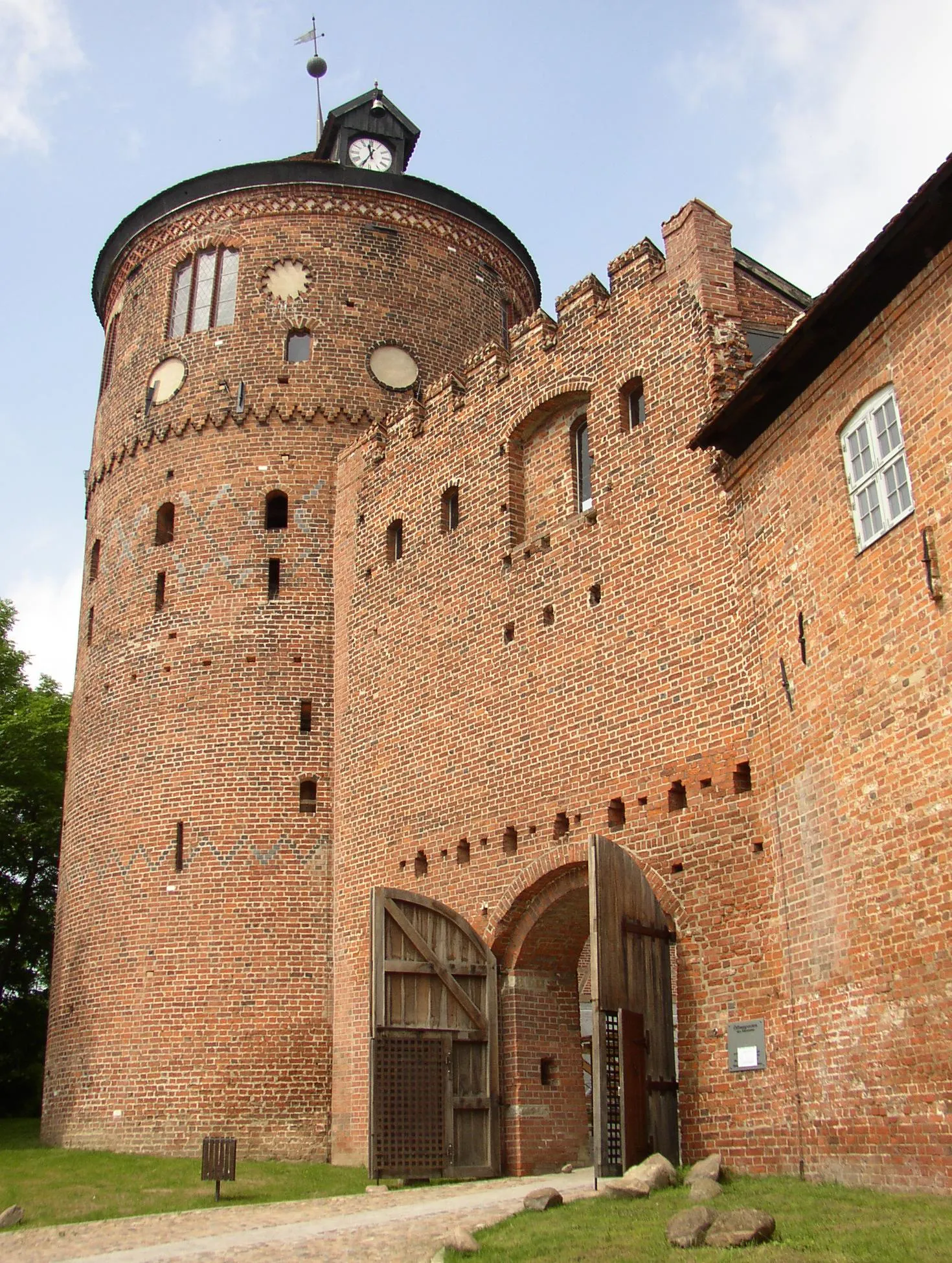Photo showing: Castle in Neustadt-Glewe in Mecklenburg-Western Pomerania, Germany