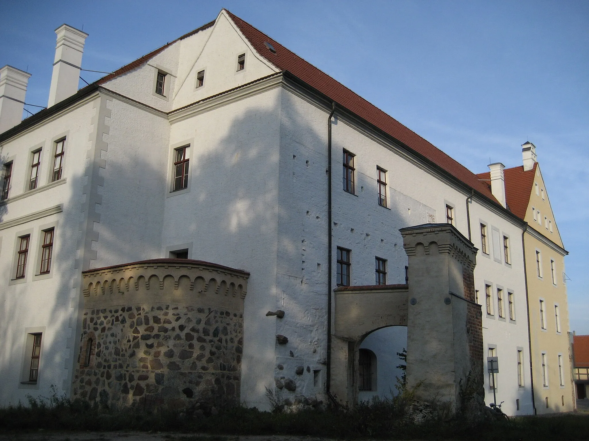 Photo showing: Das Schloss in Penkun (Südwest- und Südseite).