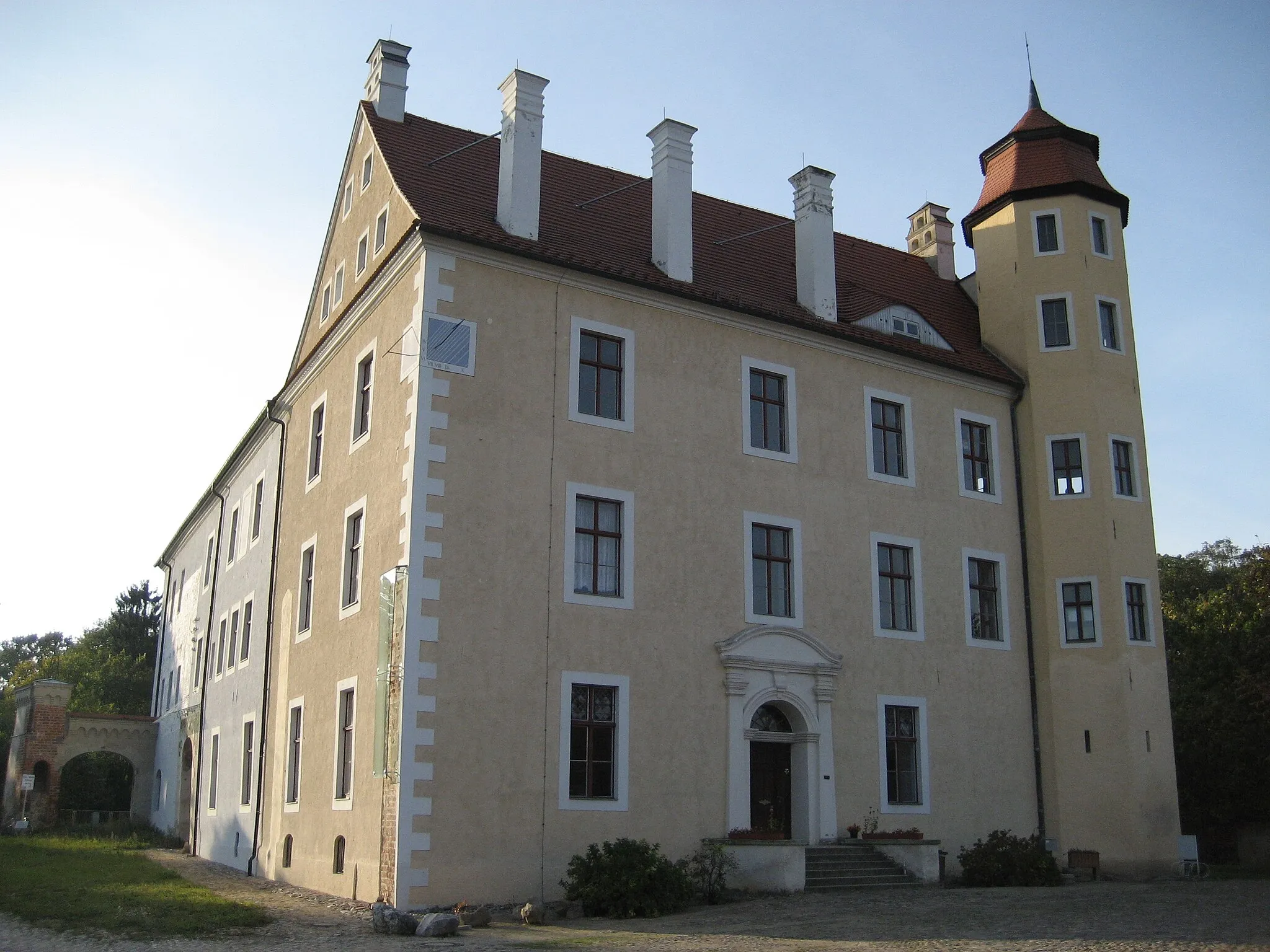 Photo showing: Das Schloss in Penkun (Ostseite).