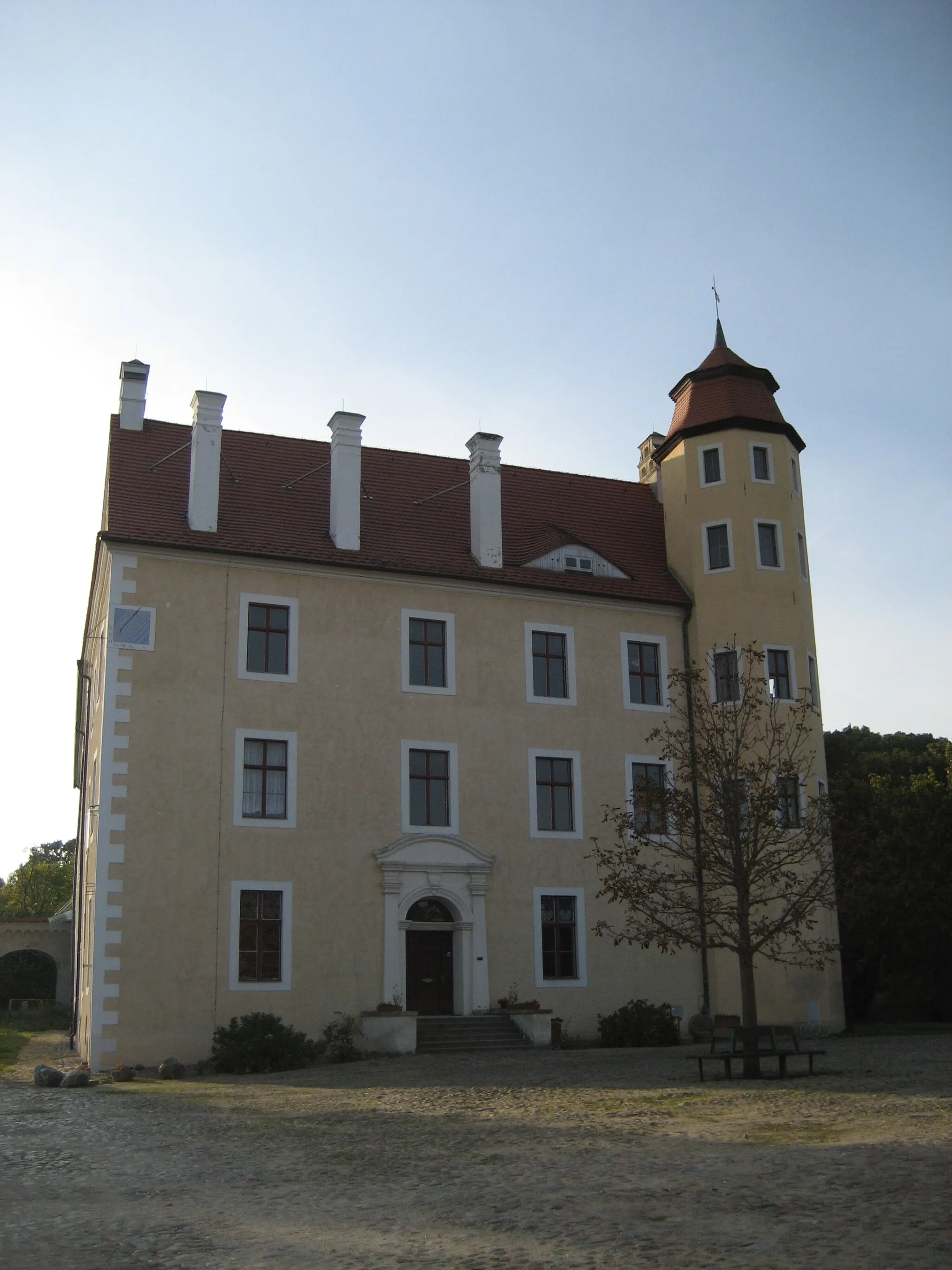 Photo showing: Ostseite des Schlosses in Penkun.