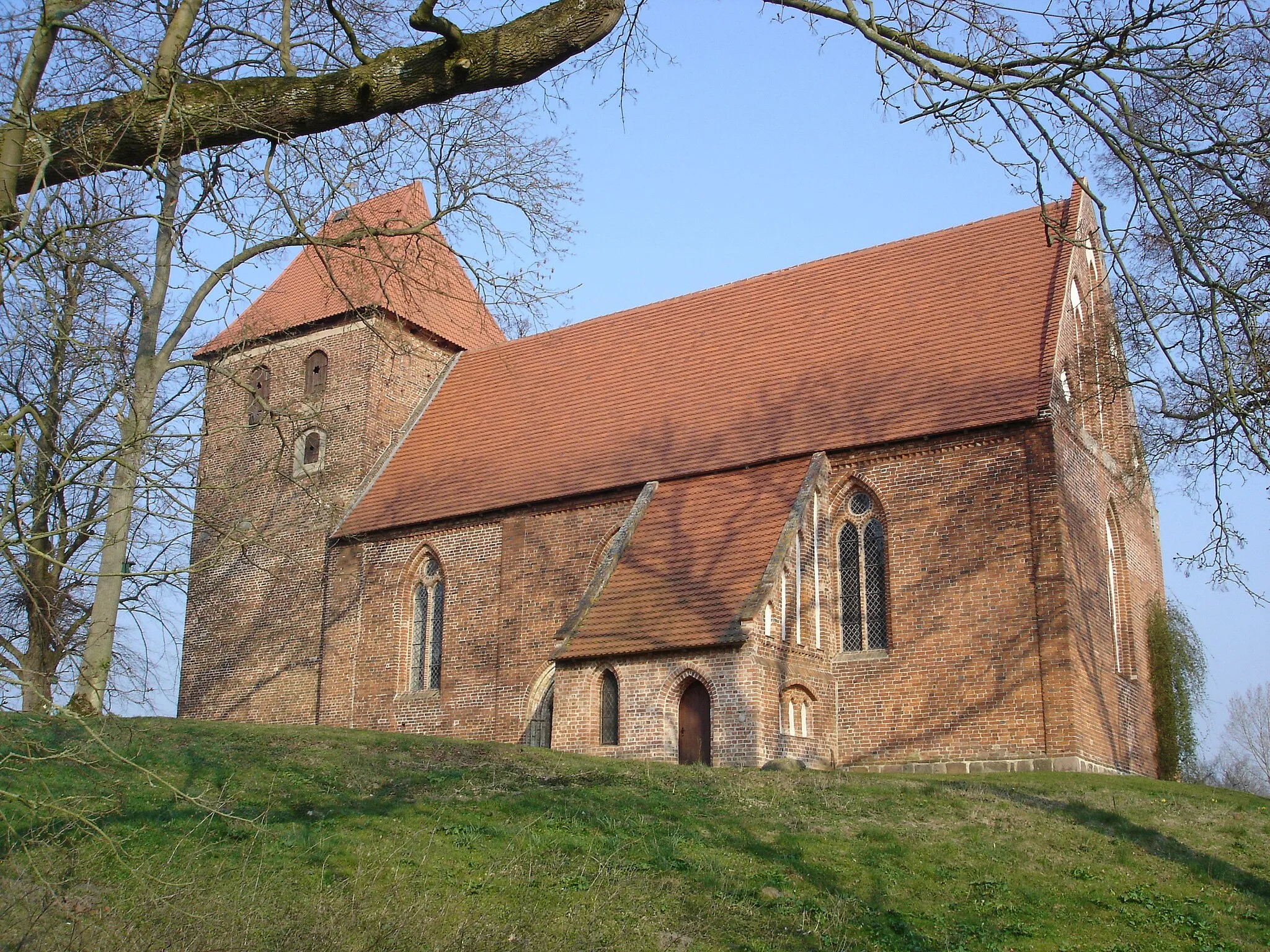 Photo showing: Kirche in Mühlen Eichsen / Church in Mühlen Eichsen (Mecklenburg-Western Pomerania)