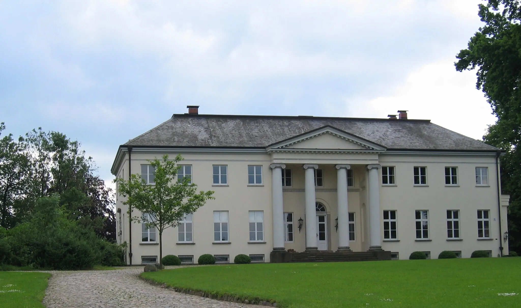 Photo showing: manor house in Schönfeld